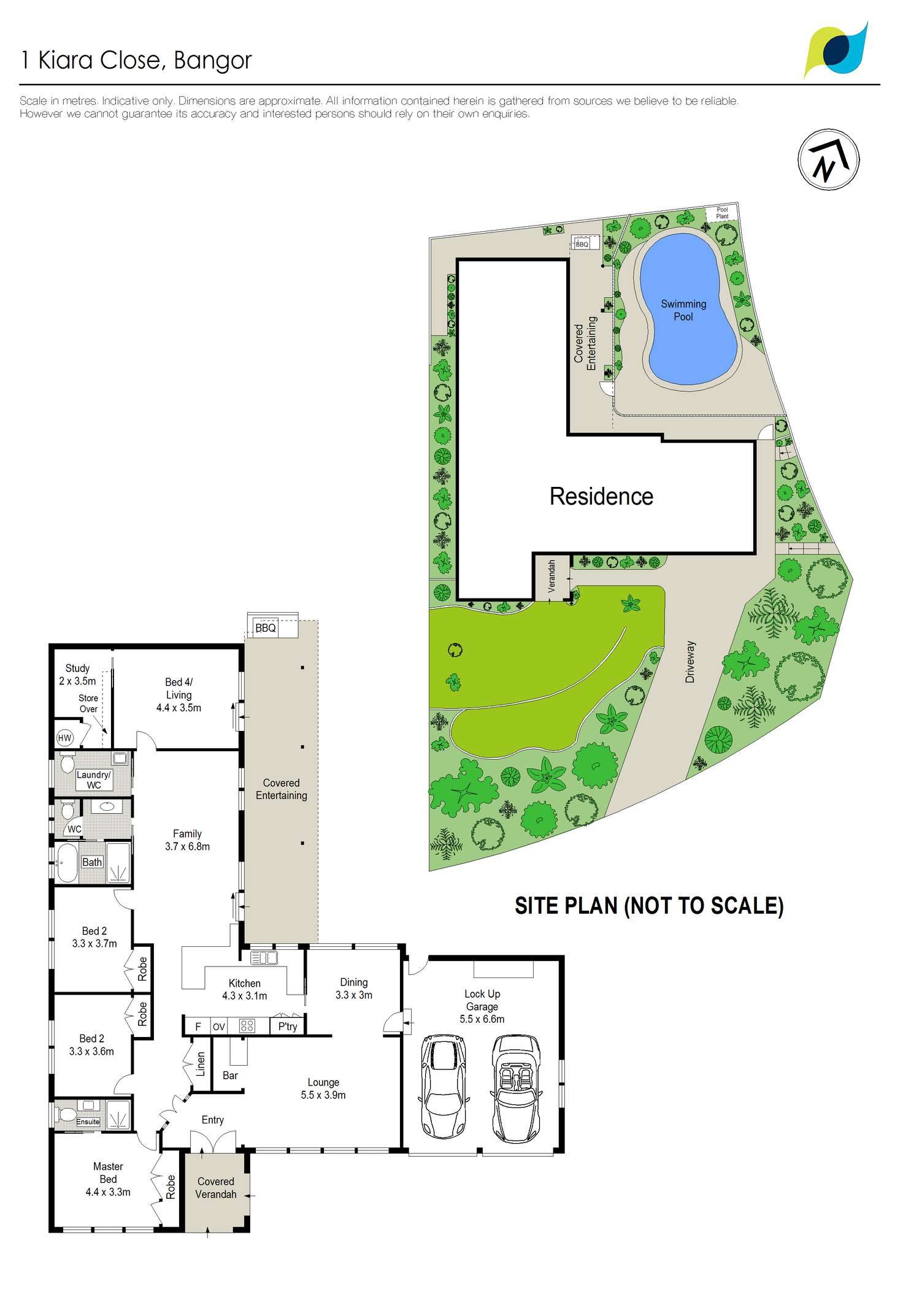 Floorplan of Homely house listing, 1 Kiara Close, Bangor NSW 2234