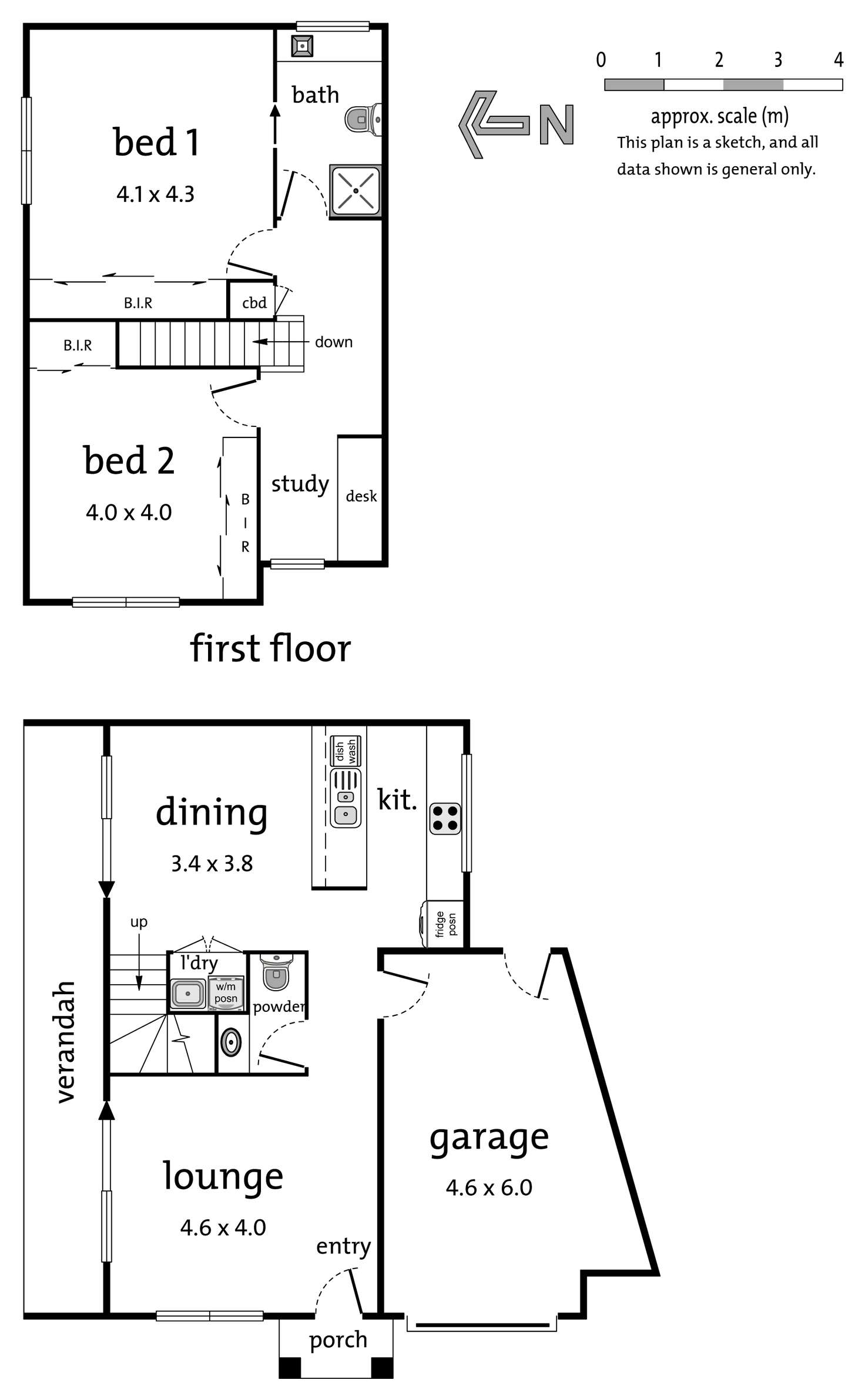 Floorplan of Homely townhouse listing, 4/12 Armstrong Road, Bayswater VIC 3153