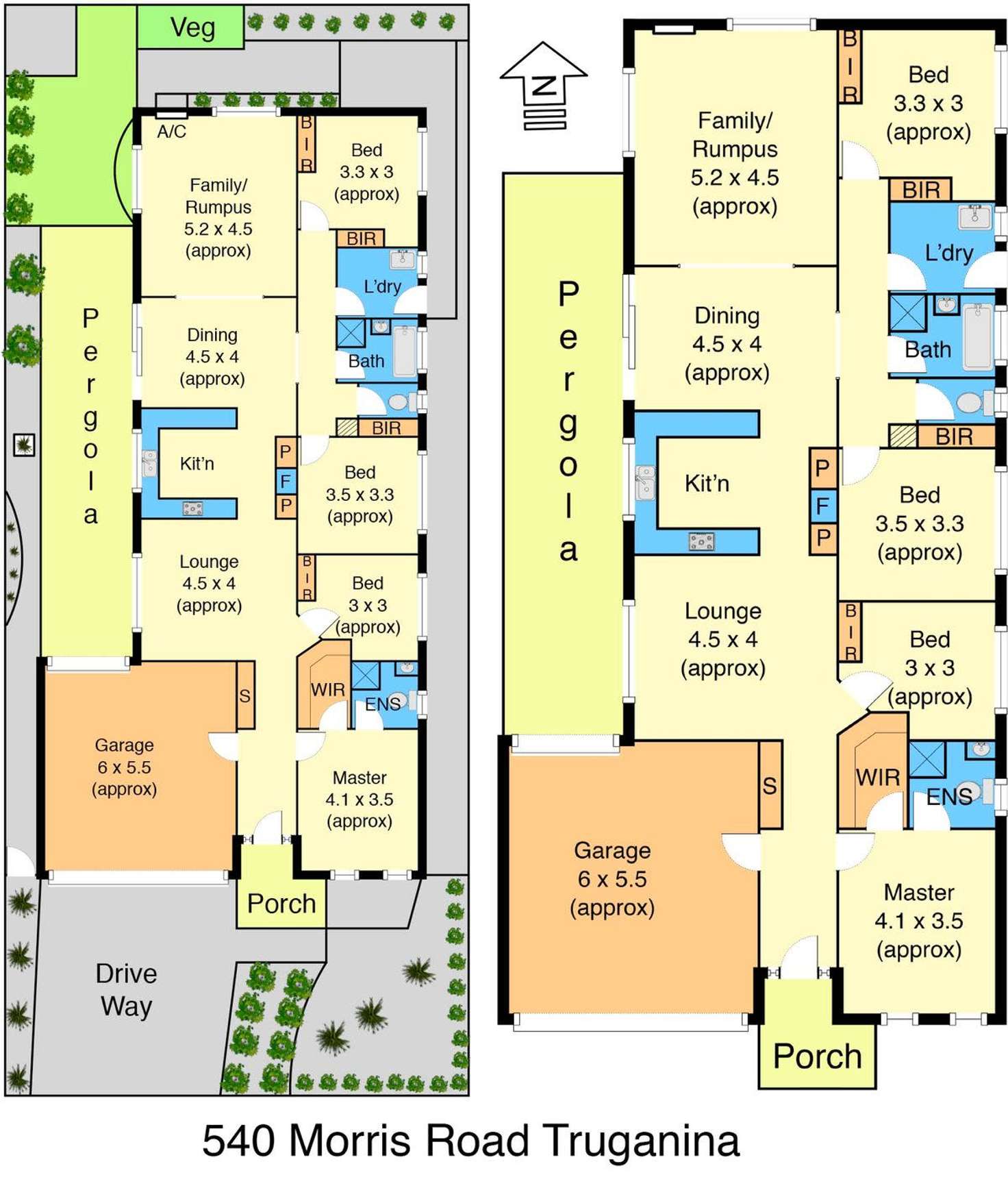 Floorplan of Homely house listing, 540 Morris Road, Truganina VIC 3029