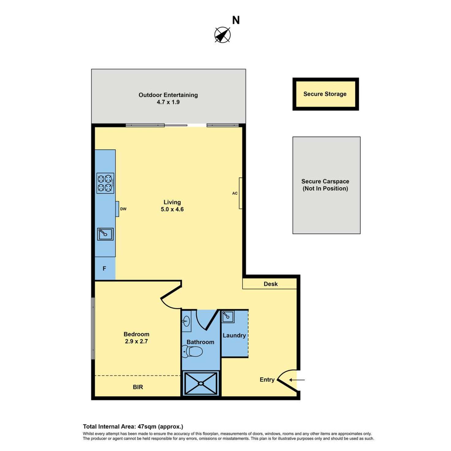 Floorplan of Homely apartment listing, G04/1-3 Langs Road, Ascot Vale VIC 3032