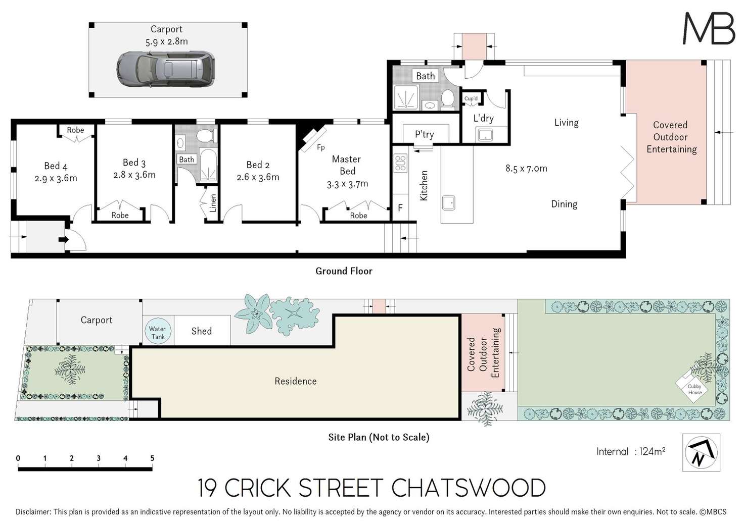 Floorplan of Homely house listing, 19 Crick Street, Chatswood NSW 2067