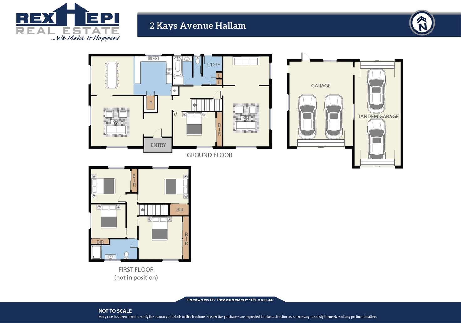 Floorplan of Homely house listing, 2 Kays Avenue, Hallam VIC 3803