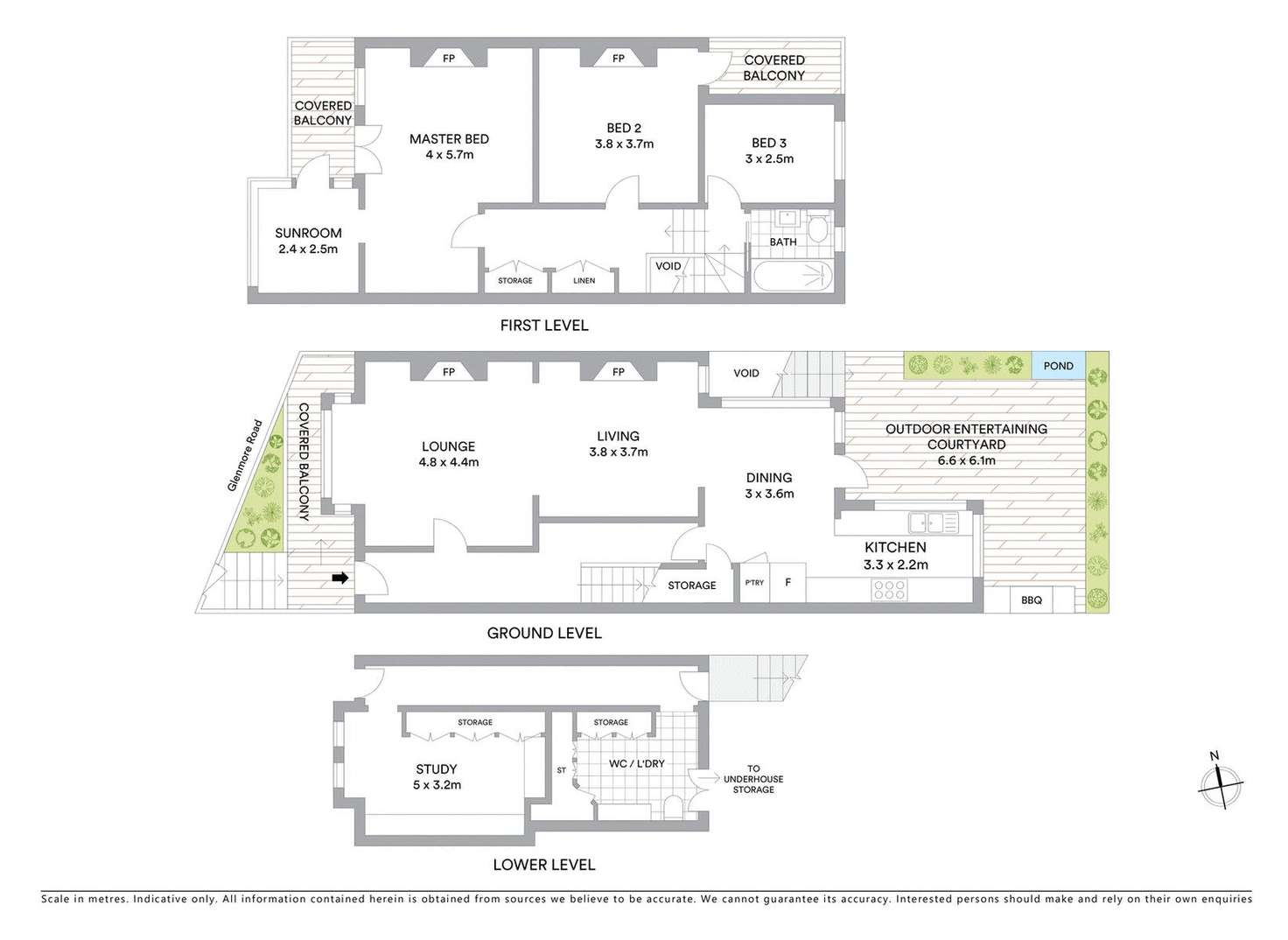 Floorplan of Homely house listing, 321 Glenmore Road, Paddington NSW 2021