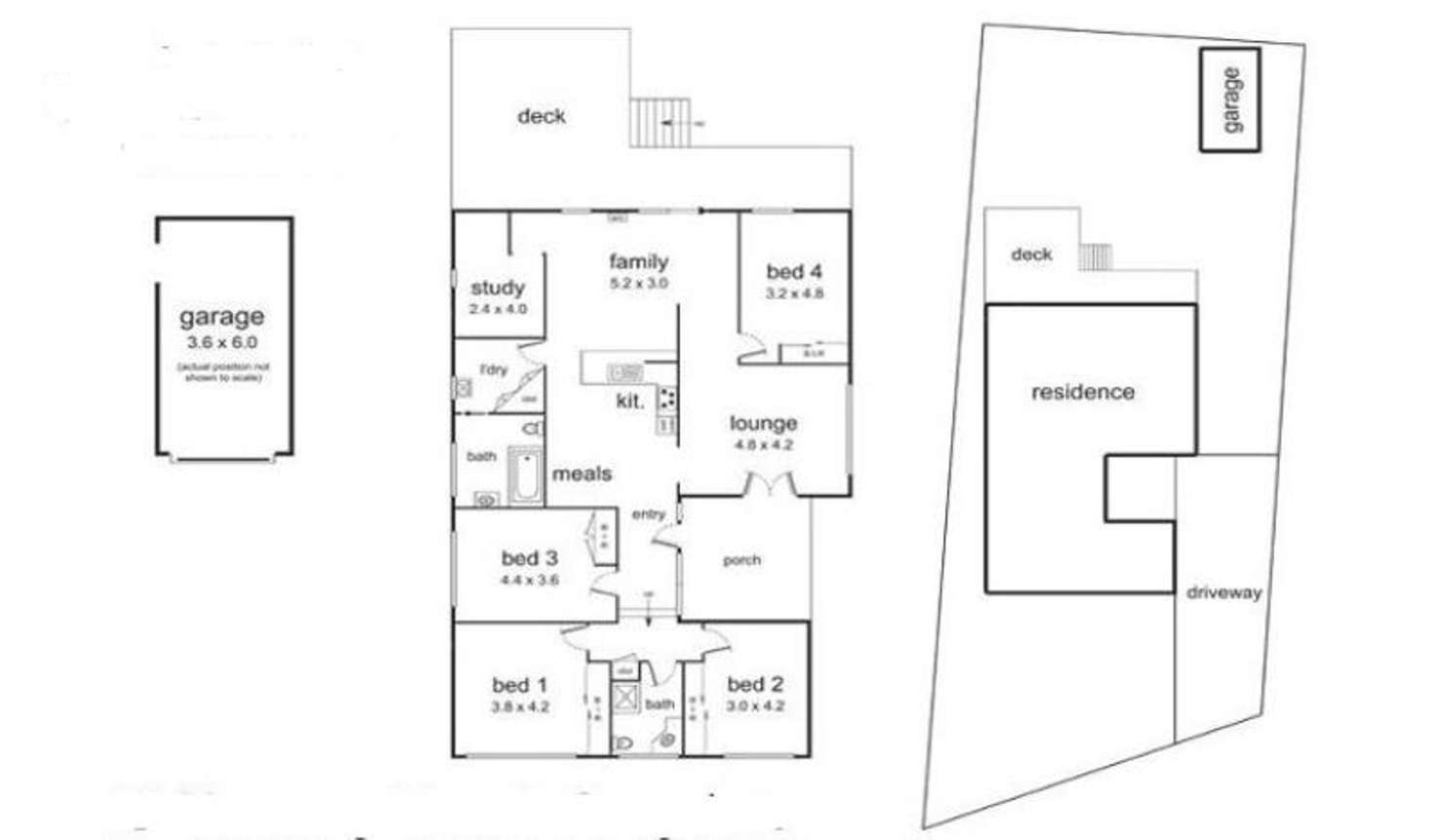 Floorplan of Homely house listing, 12 Nursery Road, Croydon VIC 3136