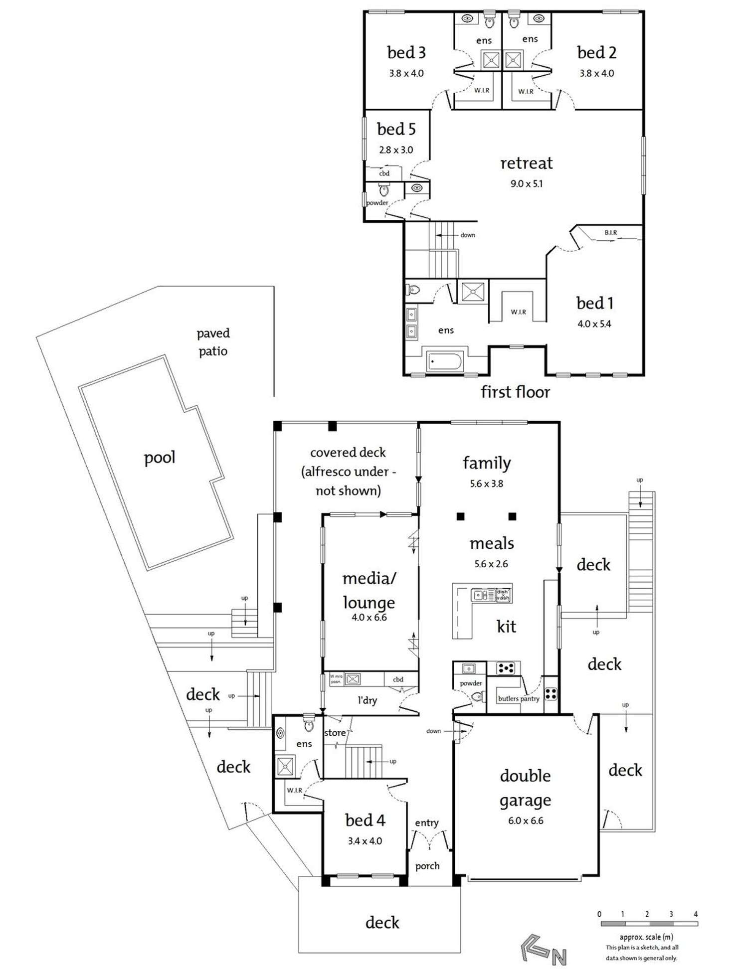 Floorplan of Homely house listing, 12 Scheffer Crescent, Croydon VIC 3136