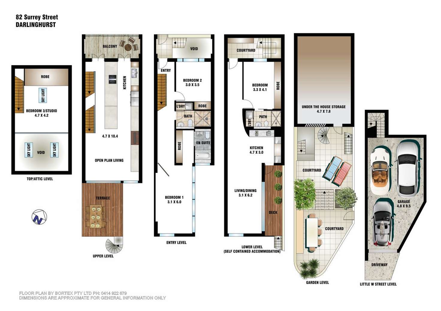 Floorplan of Homely house listing, 82 Surrey Street, Darlinghurst NSW 2010