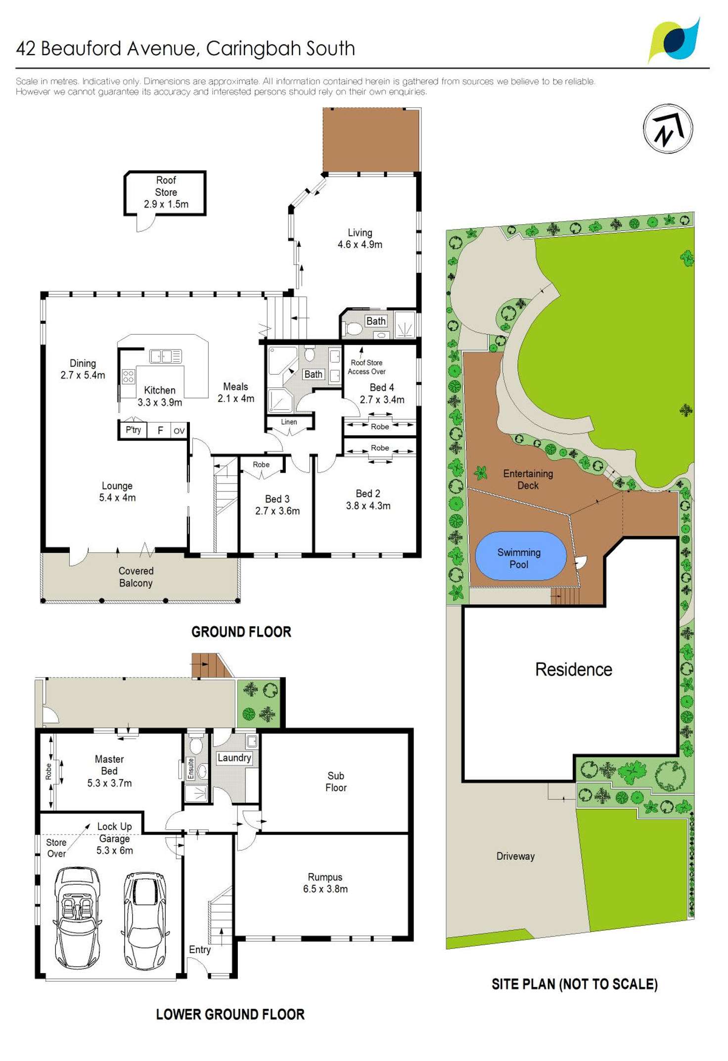 Floorplan of Homely house listing, 42 Beauford Avenue, Caringbah South NSW 2229
