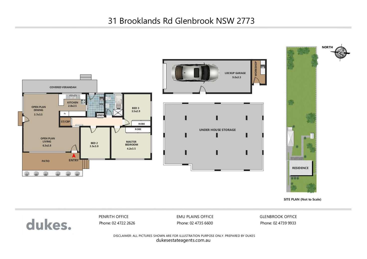 Floorplan of Homely house listing, 31 Brooklands Road, Glenbrook NSW 2773