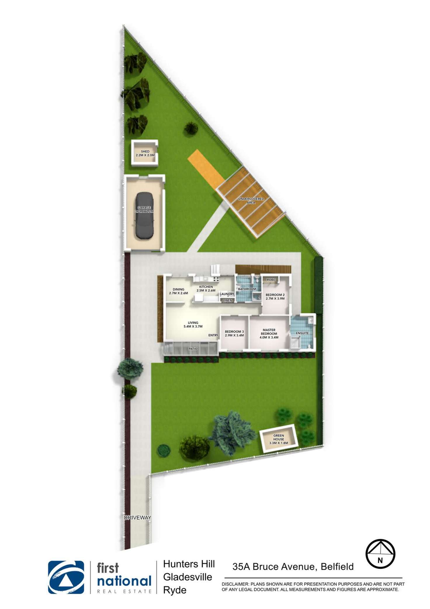 Floorplan of Homely house listing, 35A Bruce Avenue, Belfield NSW 2191