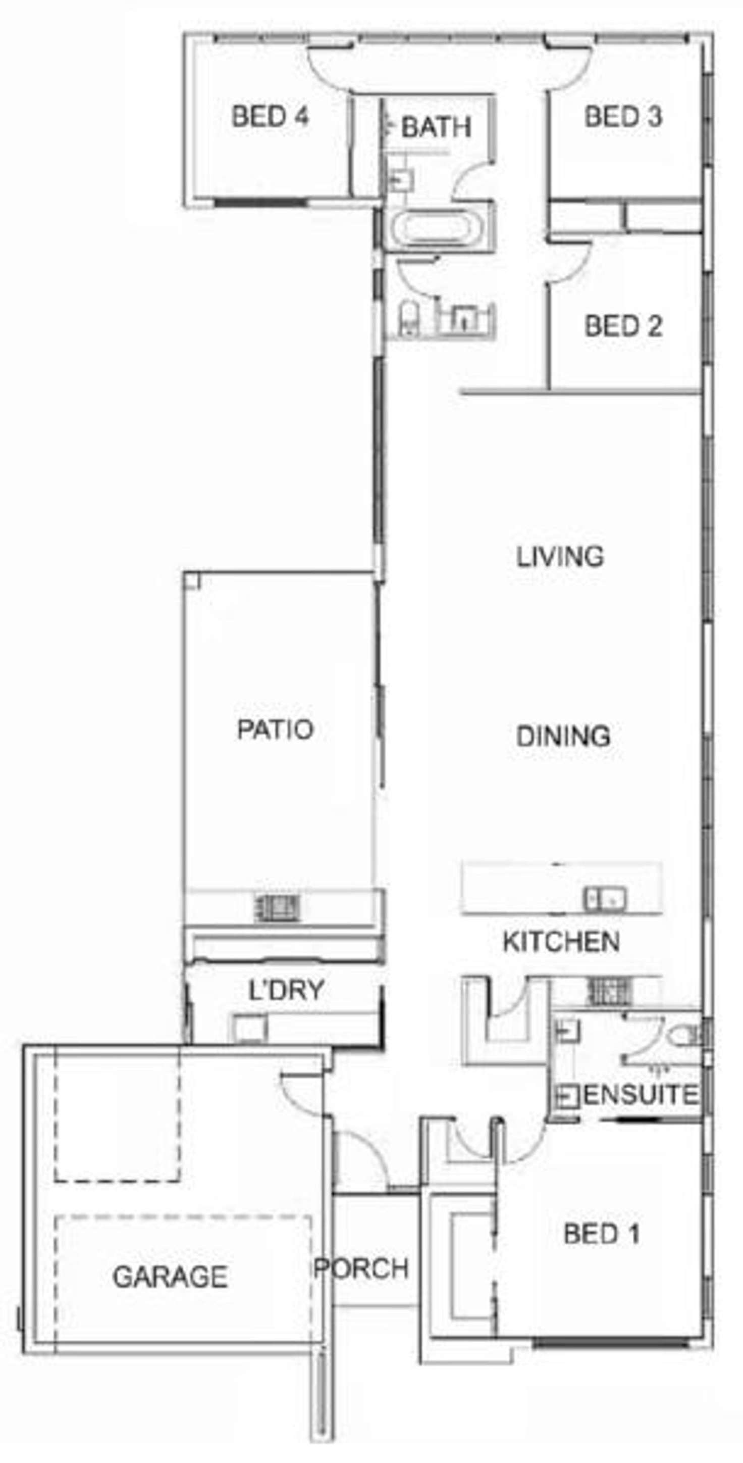 Floorplan of Homely house listing, 17 Castleton Entrance, Smithfield QLD 4878