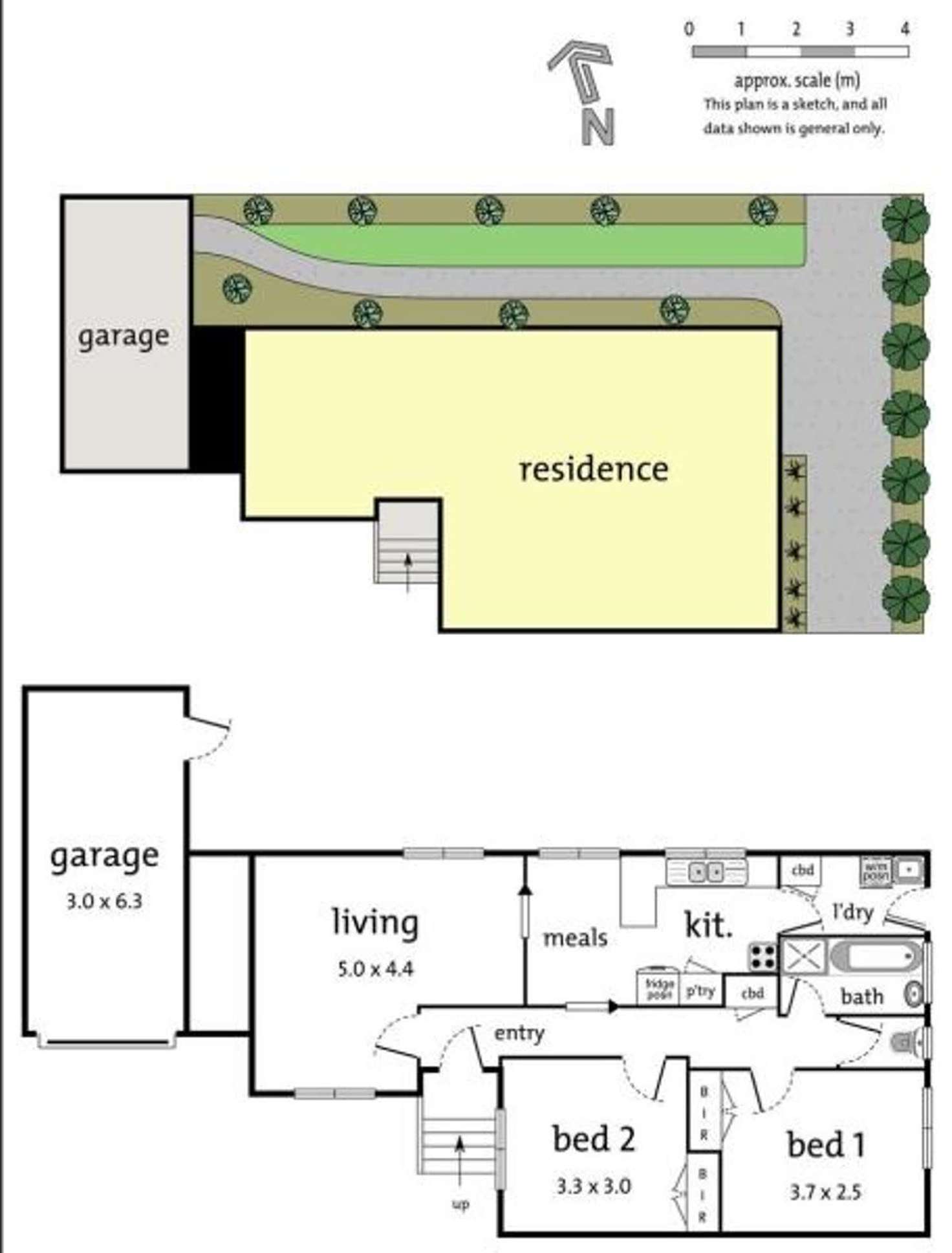 Floorplan of Homely unit listing, 4/68 Tyne Street, Box Hill North VIC 3129