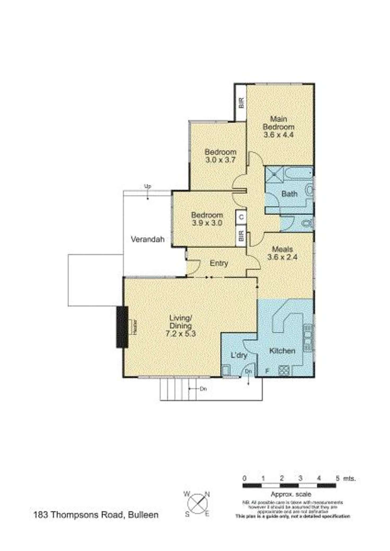 Floorplan of Homely house listing, 183 Thompsons Road, Bulleen VIC 3105