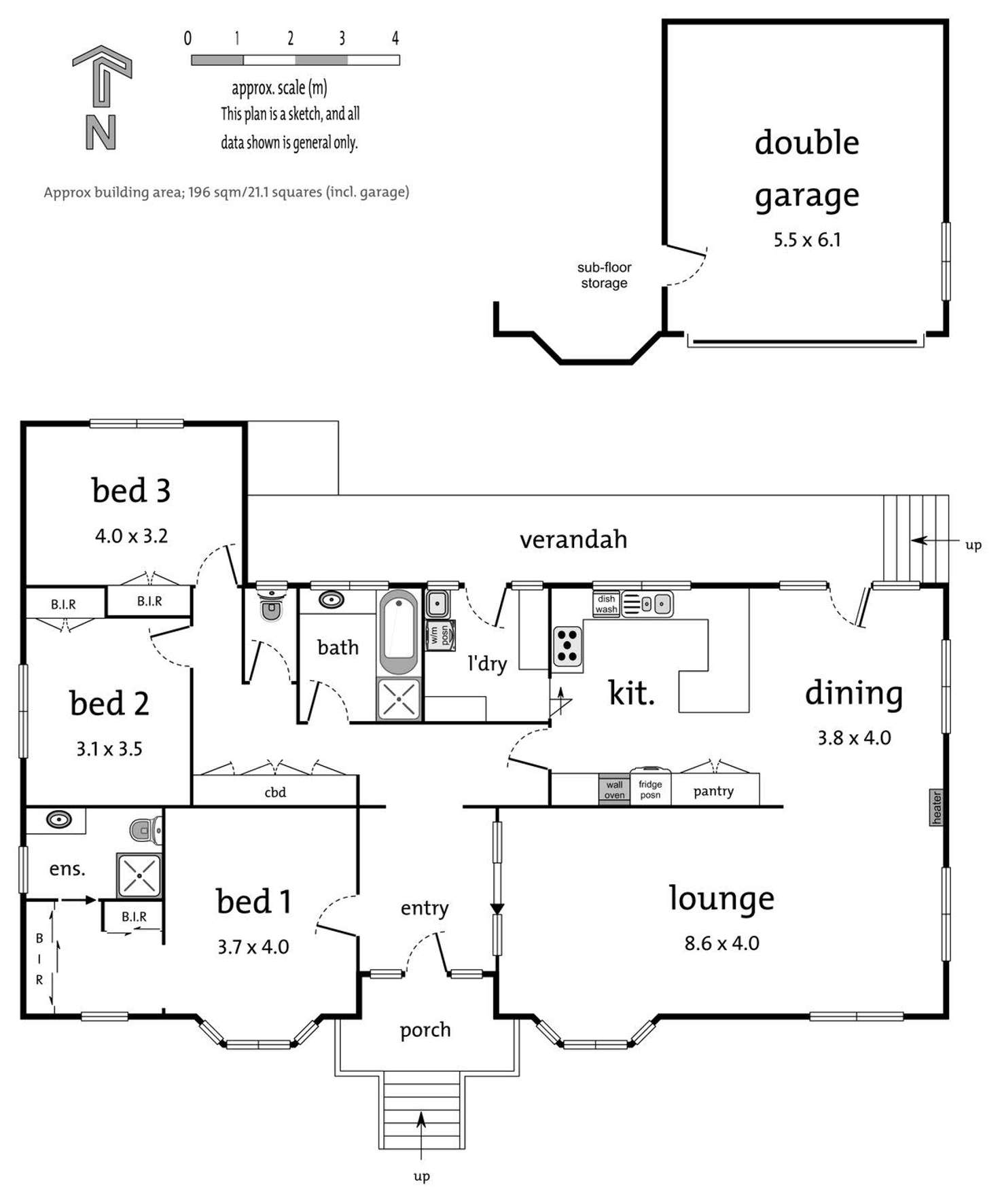 Floorplan of Homely house listing, 4 Diosma Court, Doncaster VIC 3108