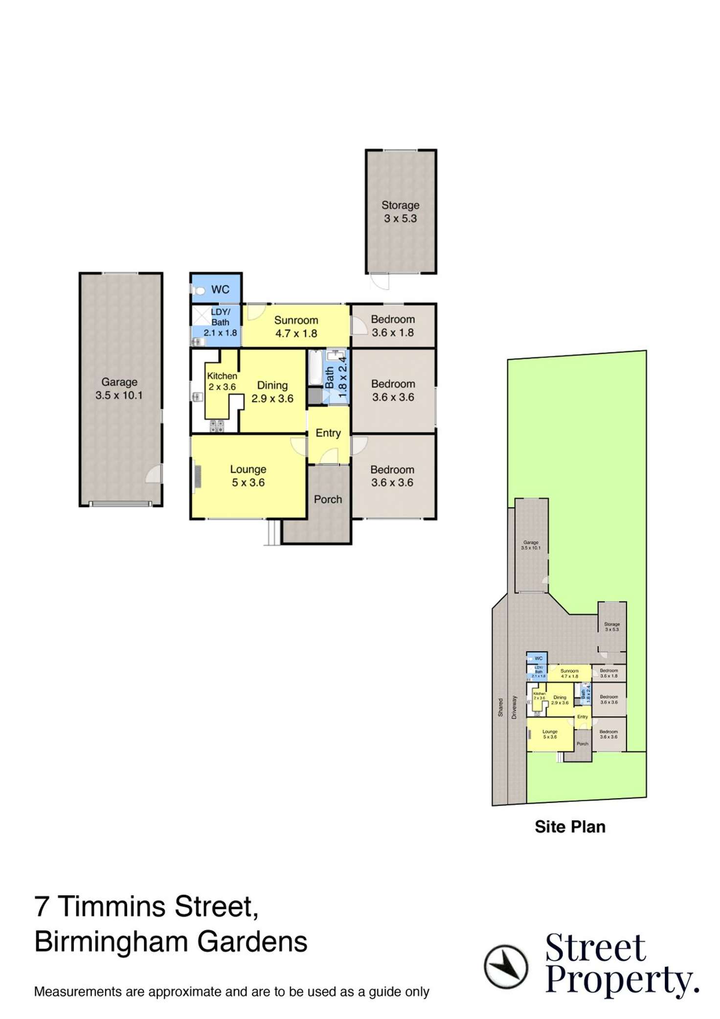 Floorplan of Homely house listing, 7 Timmins Street, Birmingham Gardens NSW 2287