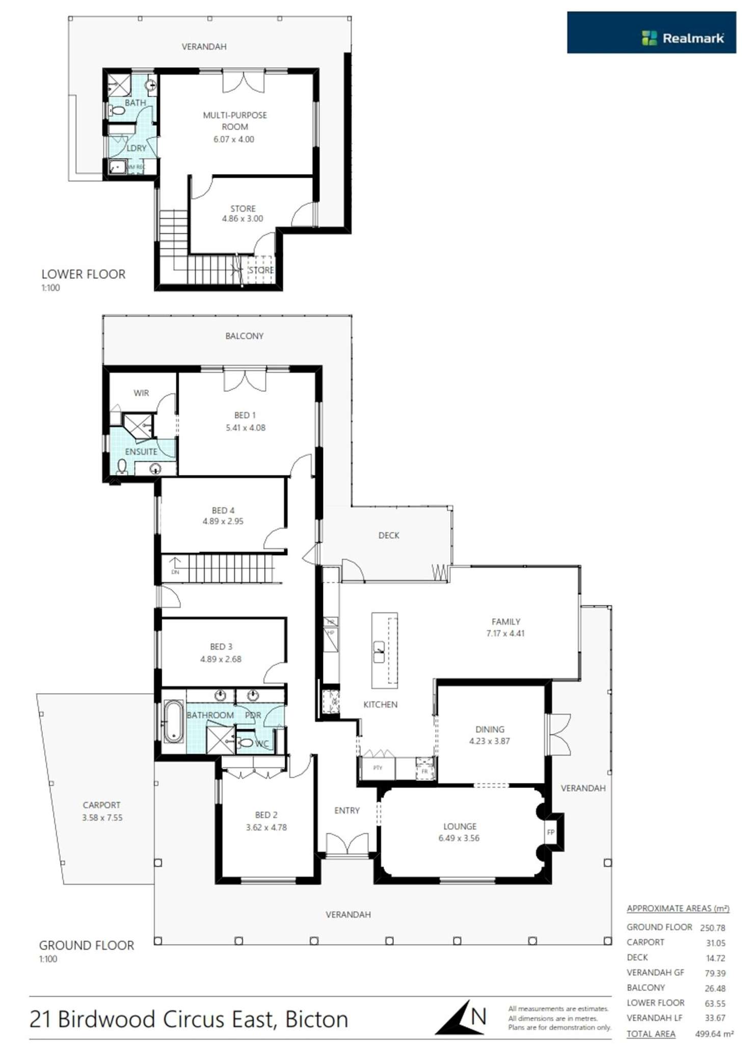 Floorplan of Homely house listing, 21 Birdwood Circus East, Bicton WA 6157