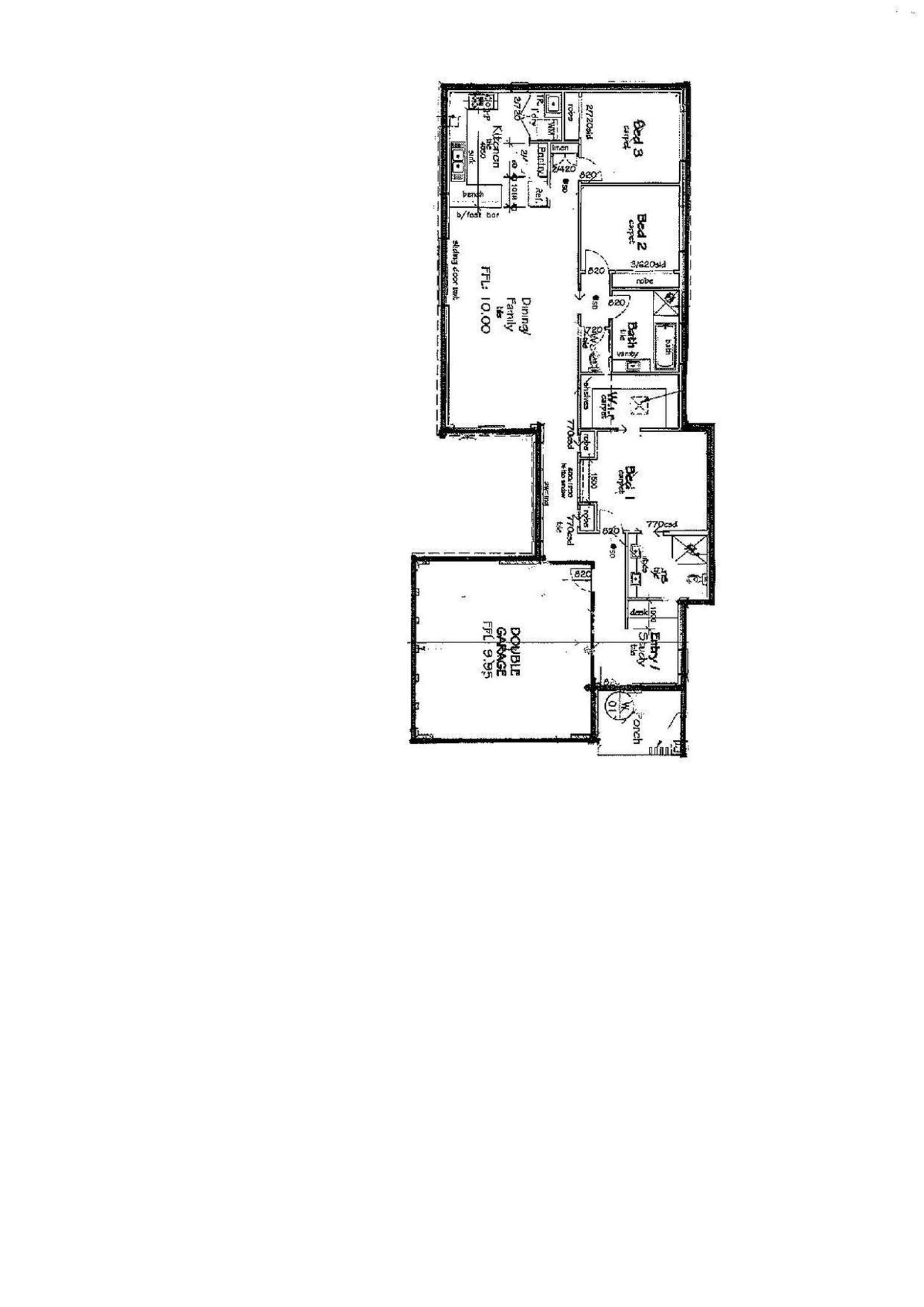 Floorplan of Homely house listing, 77 Park Orchard Drive, Pakenham VIC 3810