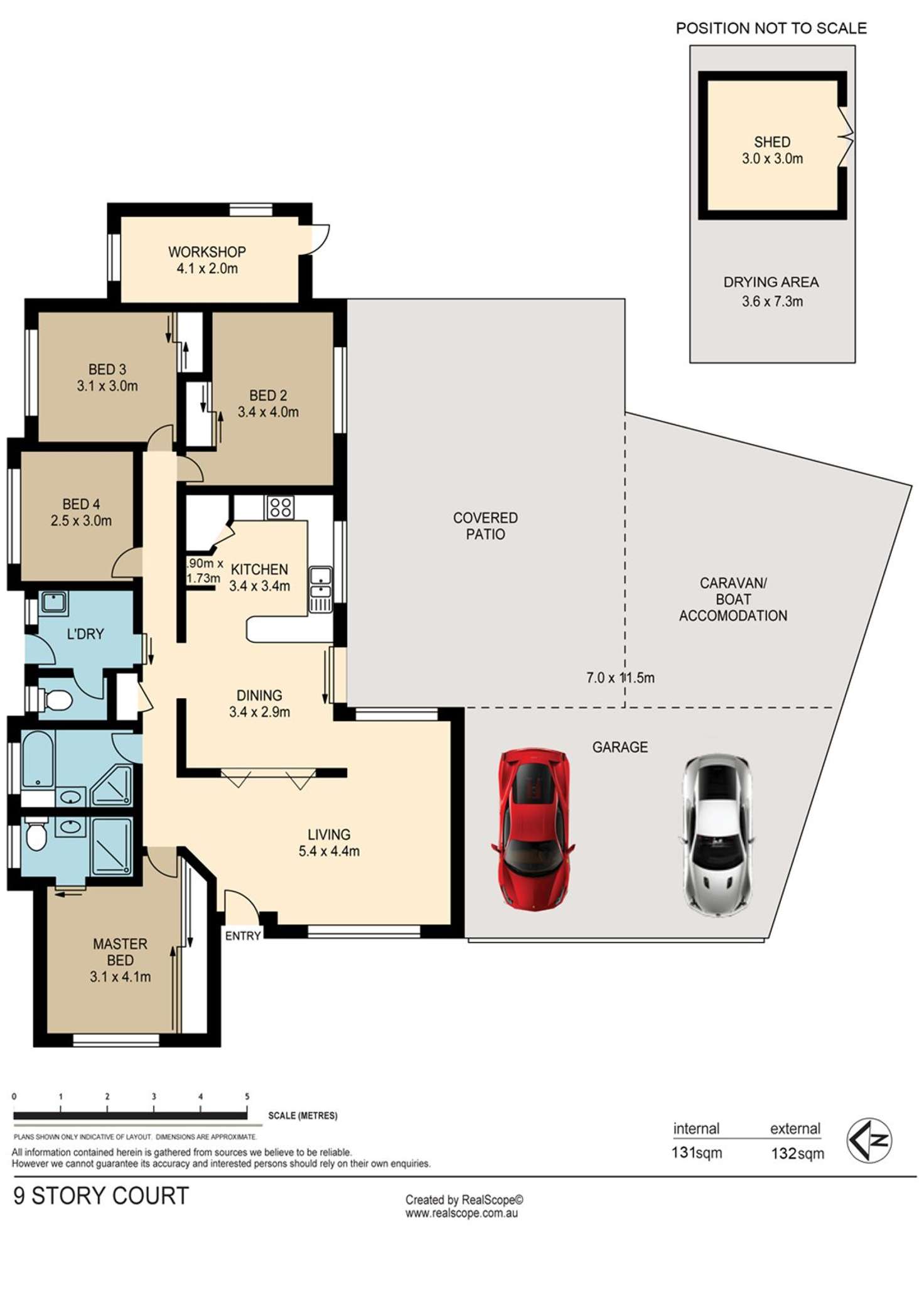 Floorplan of Homely house listing, 9 Story Court, Sinnamon Park QLD 4073