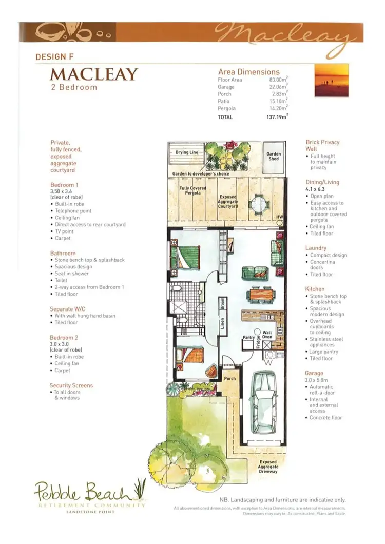Floorplan of Homely unit listing, 74/210 Bestmann Road East, Sandstone Point QLD 4511