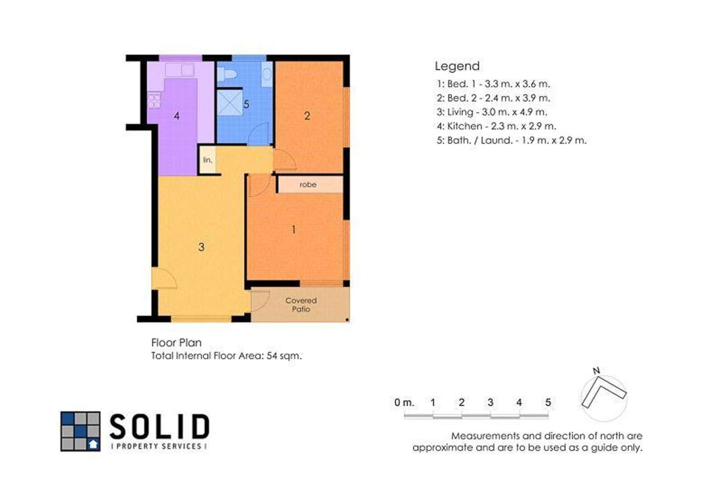 Floorplan of Homely unit listing, 1/50 Belmore Street, Adamstown NSW 2289