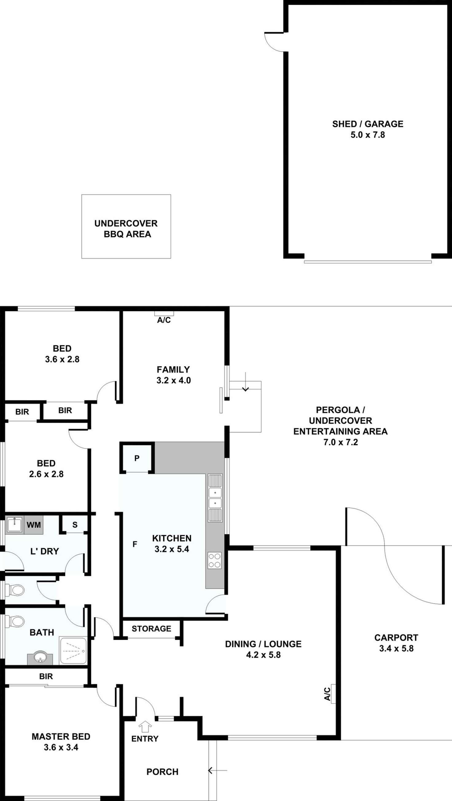Floorplan of Homely house listing, 10 Penza Court, Keilor Downs VIC 3038
