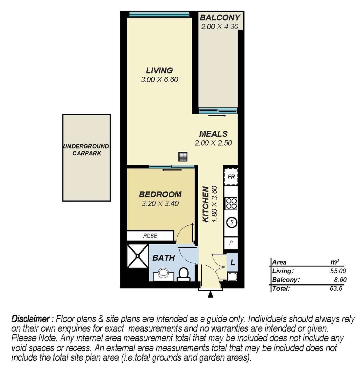 Floorplan of Homely apartment listing, 708/160 Grote Street, Adelaide SA 5000