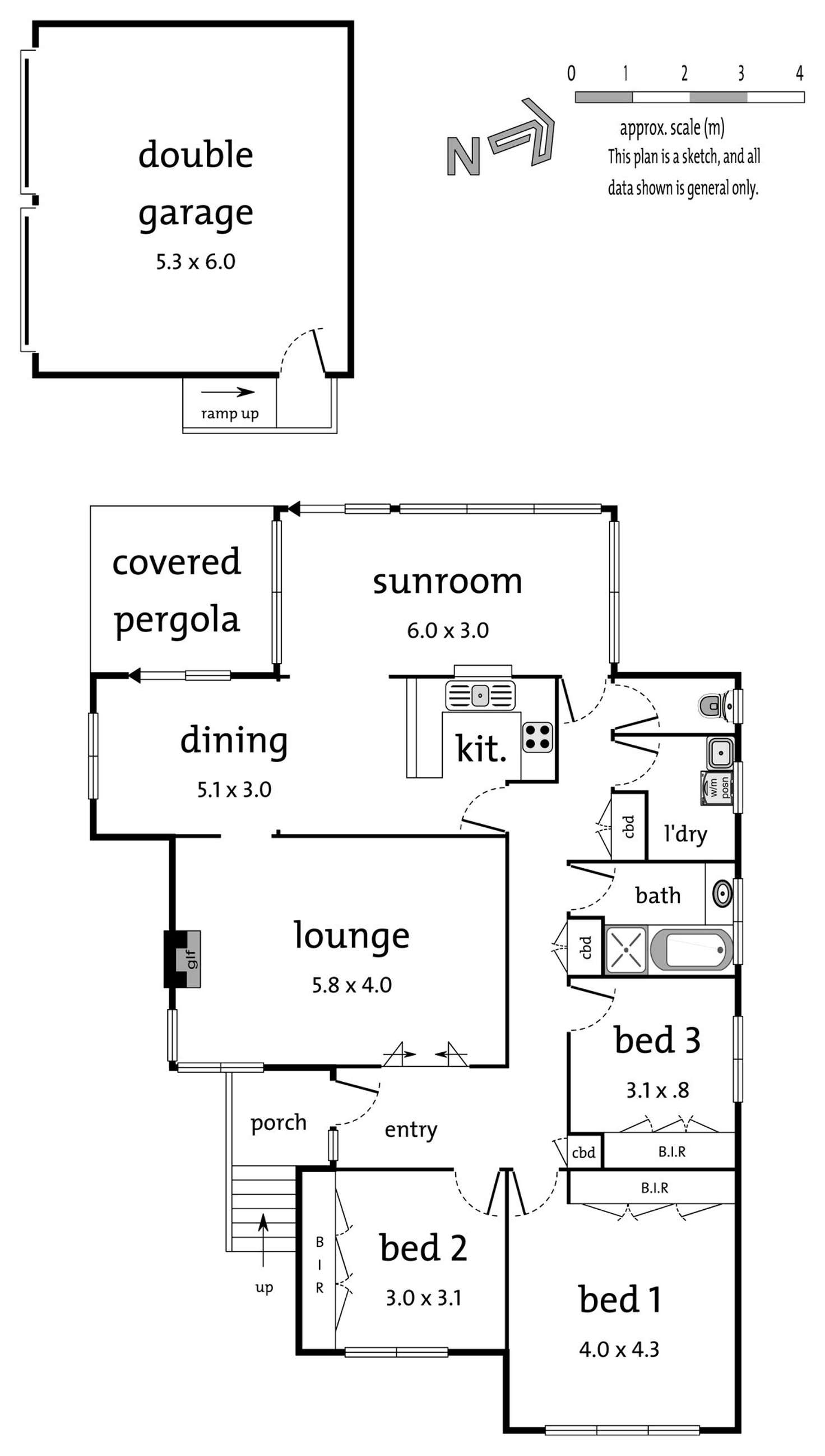 Floorplan of Homely house listing, 85 Rose Avenue, Templestowe Lower VIC 3107