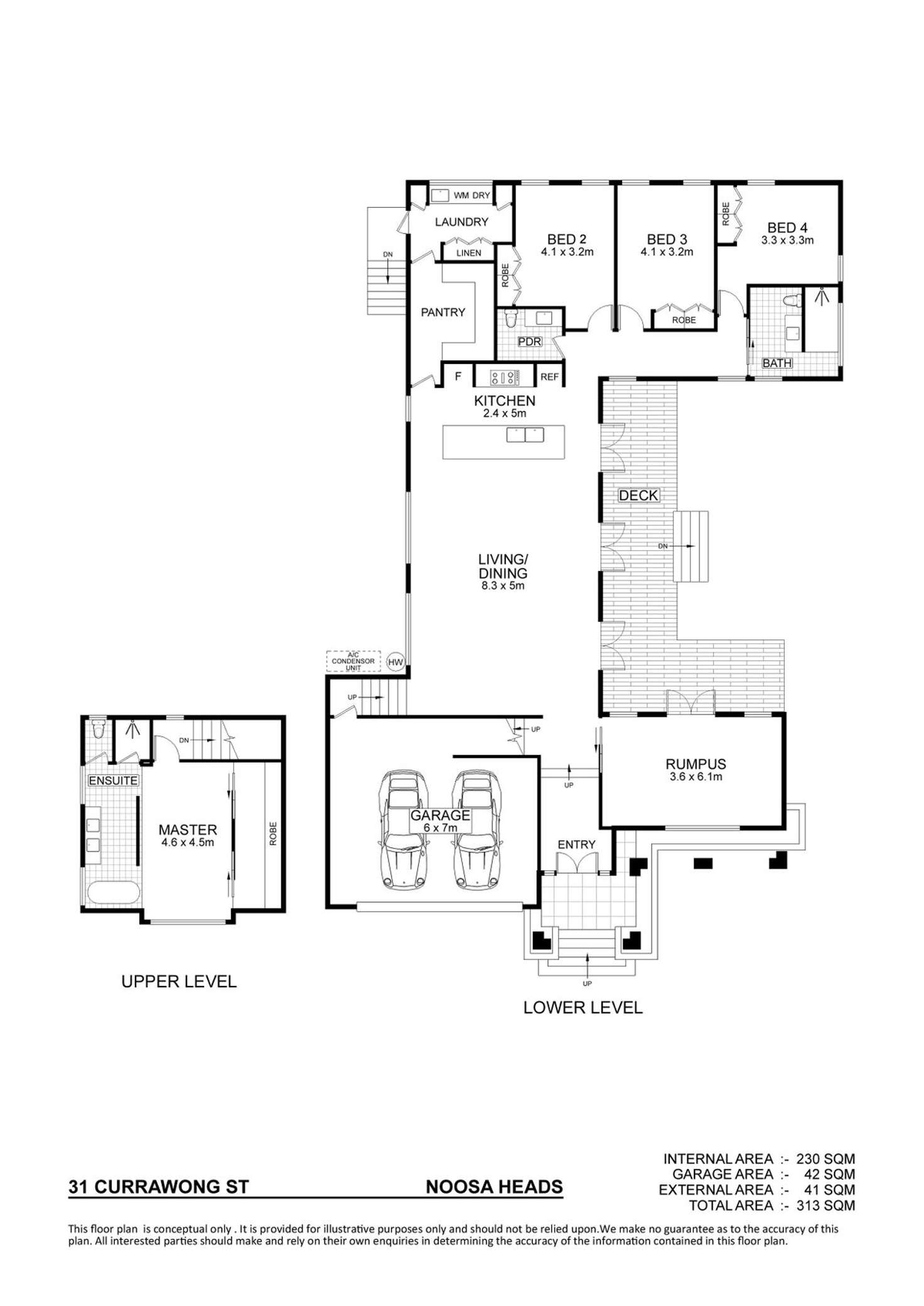 Floorplan of Homely house listing, 31 Currawong Street, Noosa Heads QLD 4567