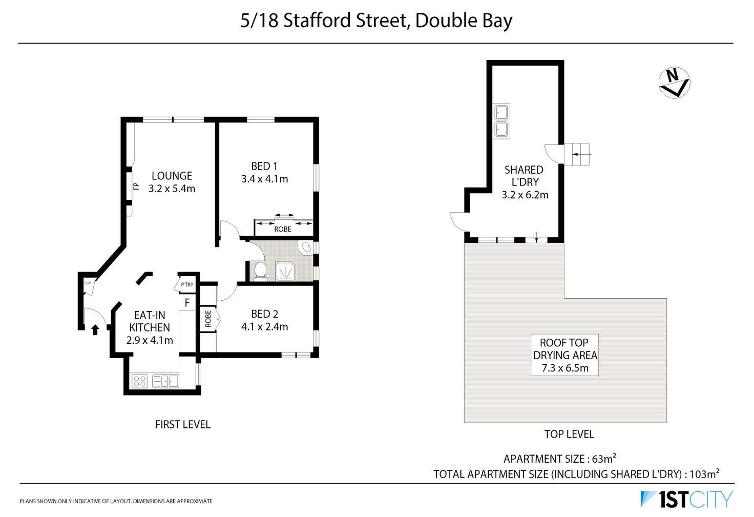 Floorplan of Homely apartment listing, 5/18 Stafford Street, Double Bay NSW 2028