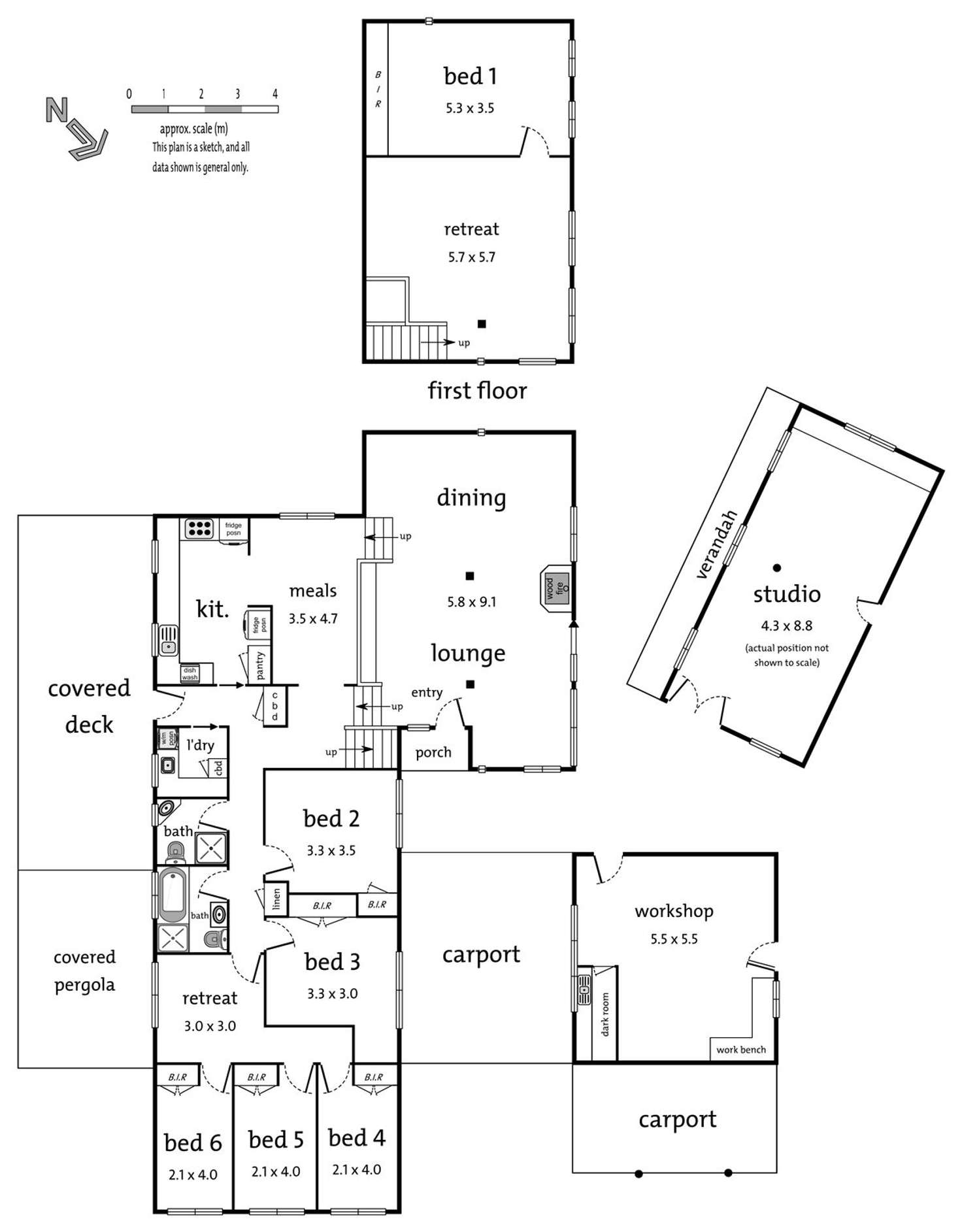 Floorplan of Homely house listing, 1 Shirley Court, Croydon VIC 3136