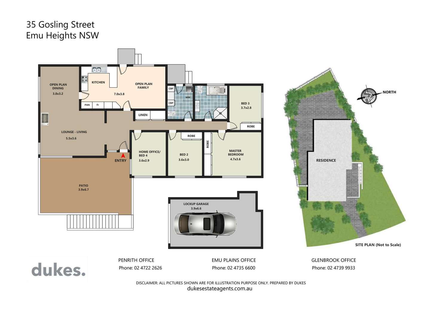 Floorplan of Homely house listing, 35 Gosling Street, Emu Heights NSW 2750