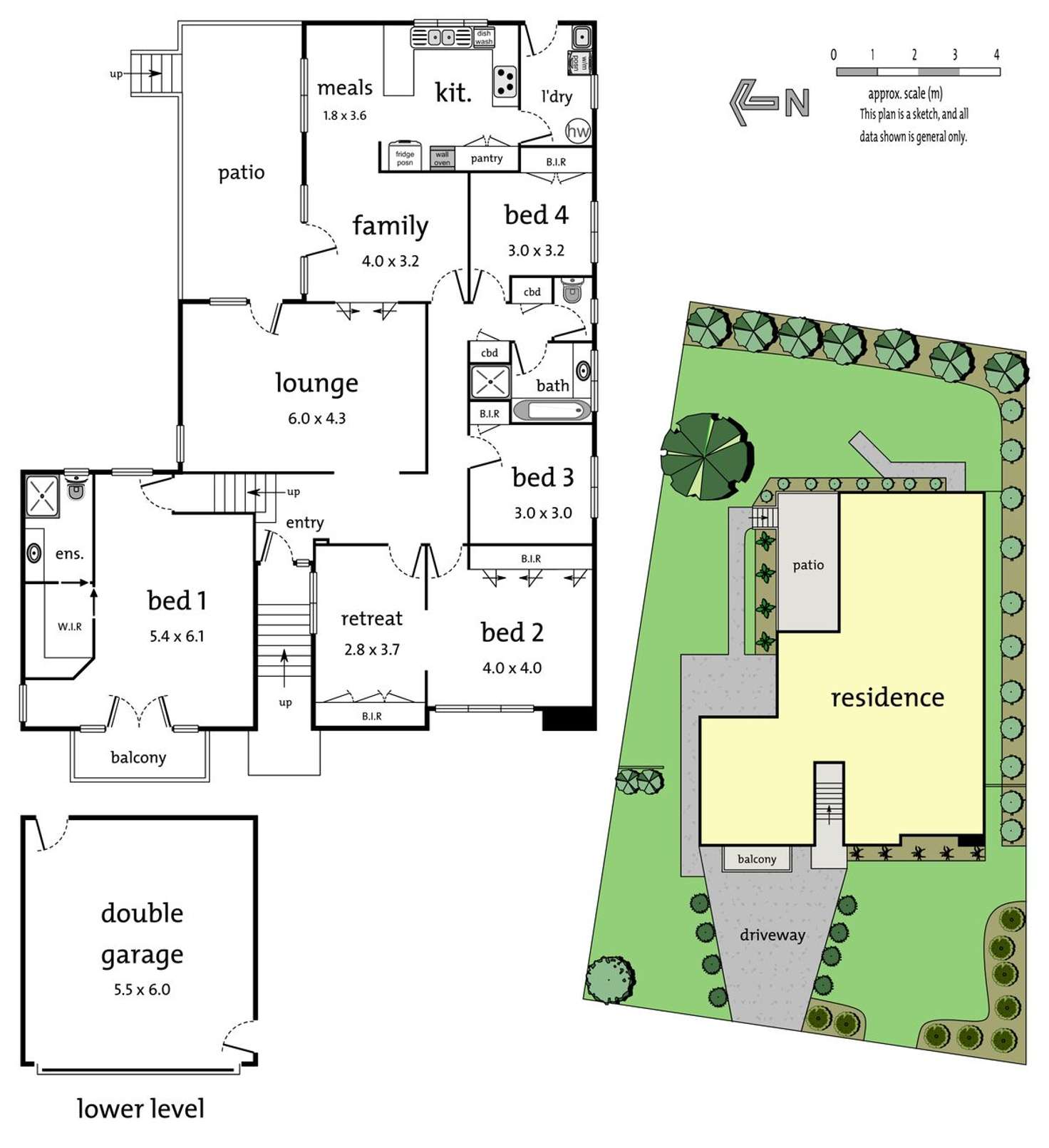Floorplan of Homely house listing, 4 Dawson Street, Doncaster VIC 3108