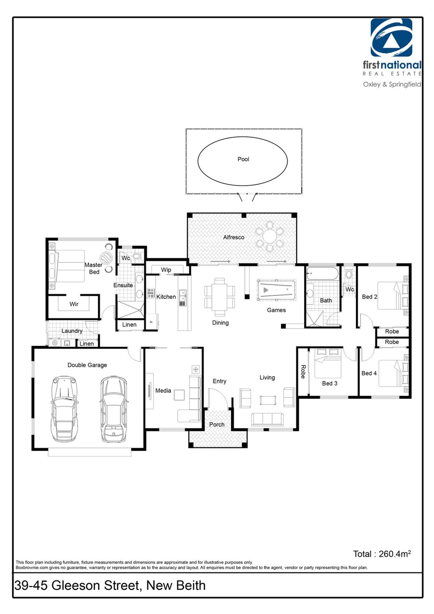 Floorplan of Homely house listing, 39-45 Gleeson Street, New Beith QLD 4124