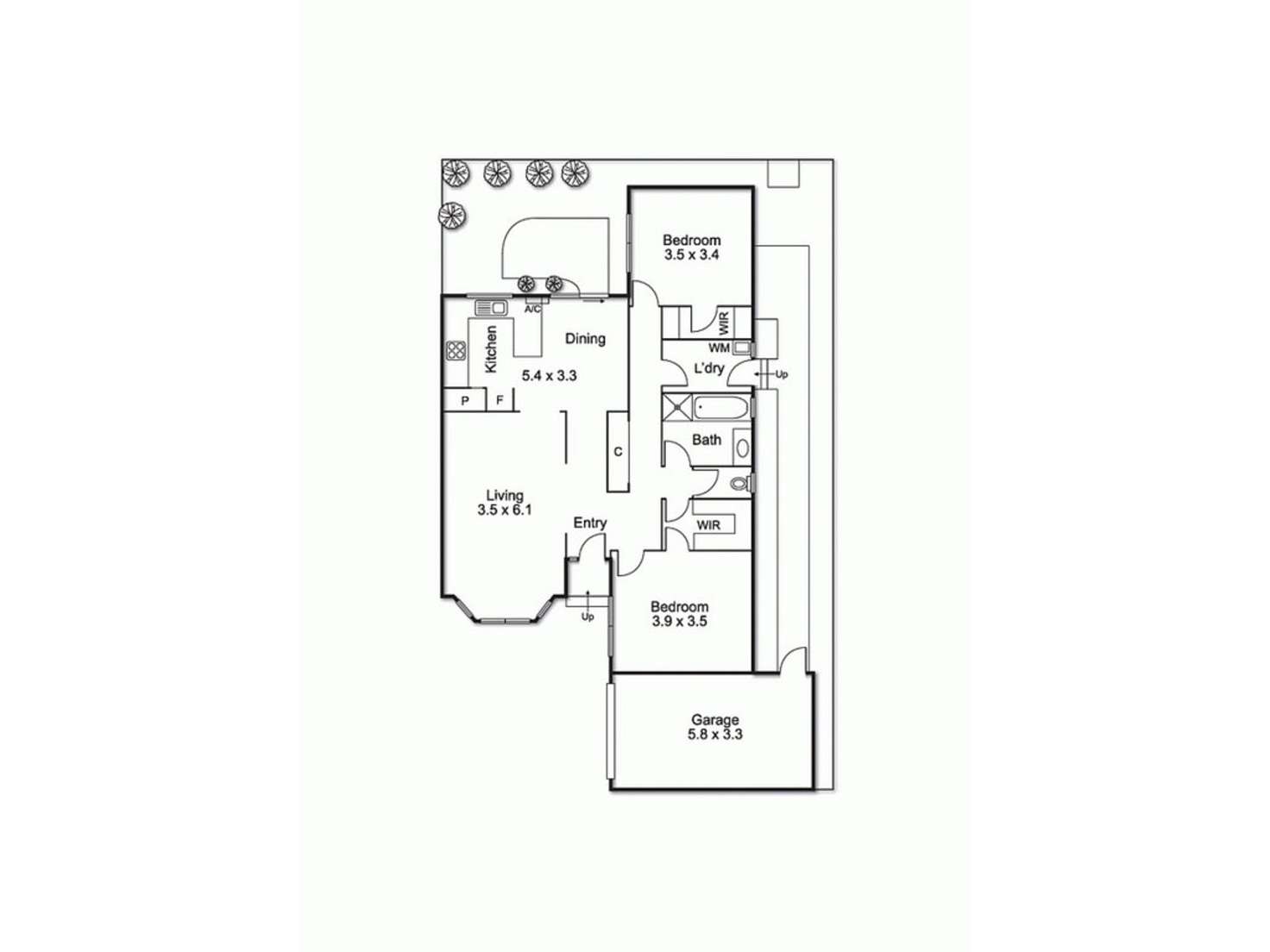 Floorplan of Homely unit listing, 3/2 Garden Road, Bentleigh East VIC 3165