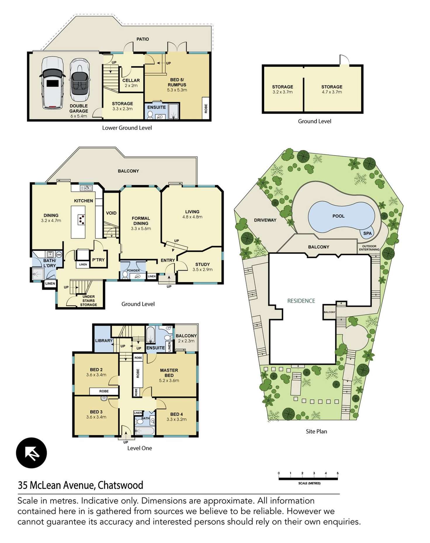 Floorplan of Homely house listing, 35 McLean Avenue, Chatswood NSW 2067