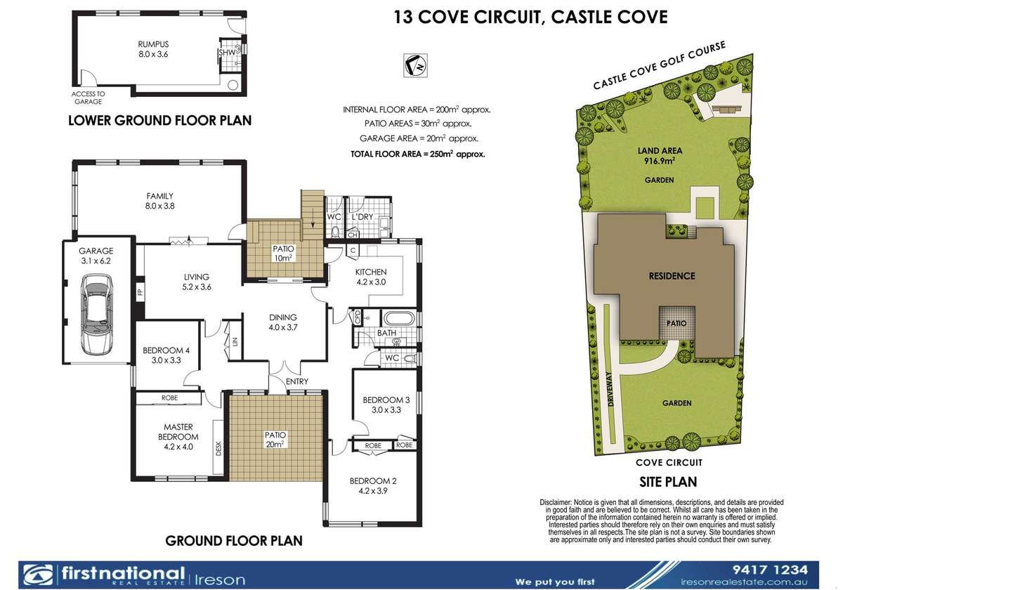 Floorplan of Homely house listing, 13 Cove Circuit, Castle Cove NSW 2069