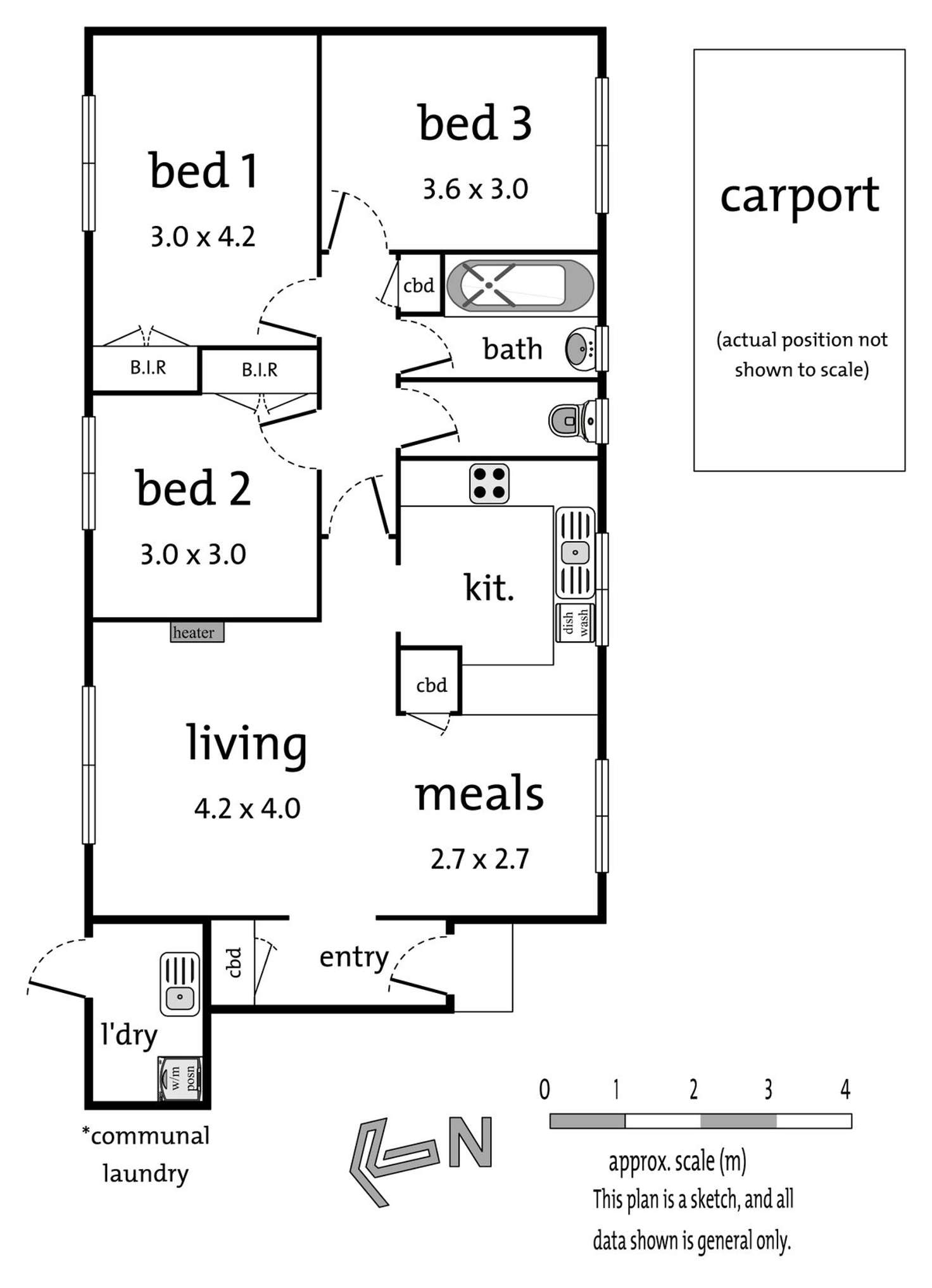 Floorplan of Homely apartment listing, 5/596-598 Middleborough Road, Blackburn North VIC 3130