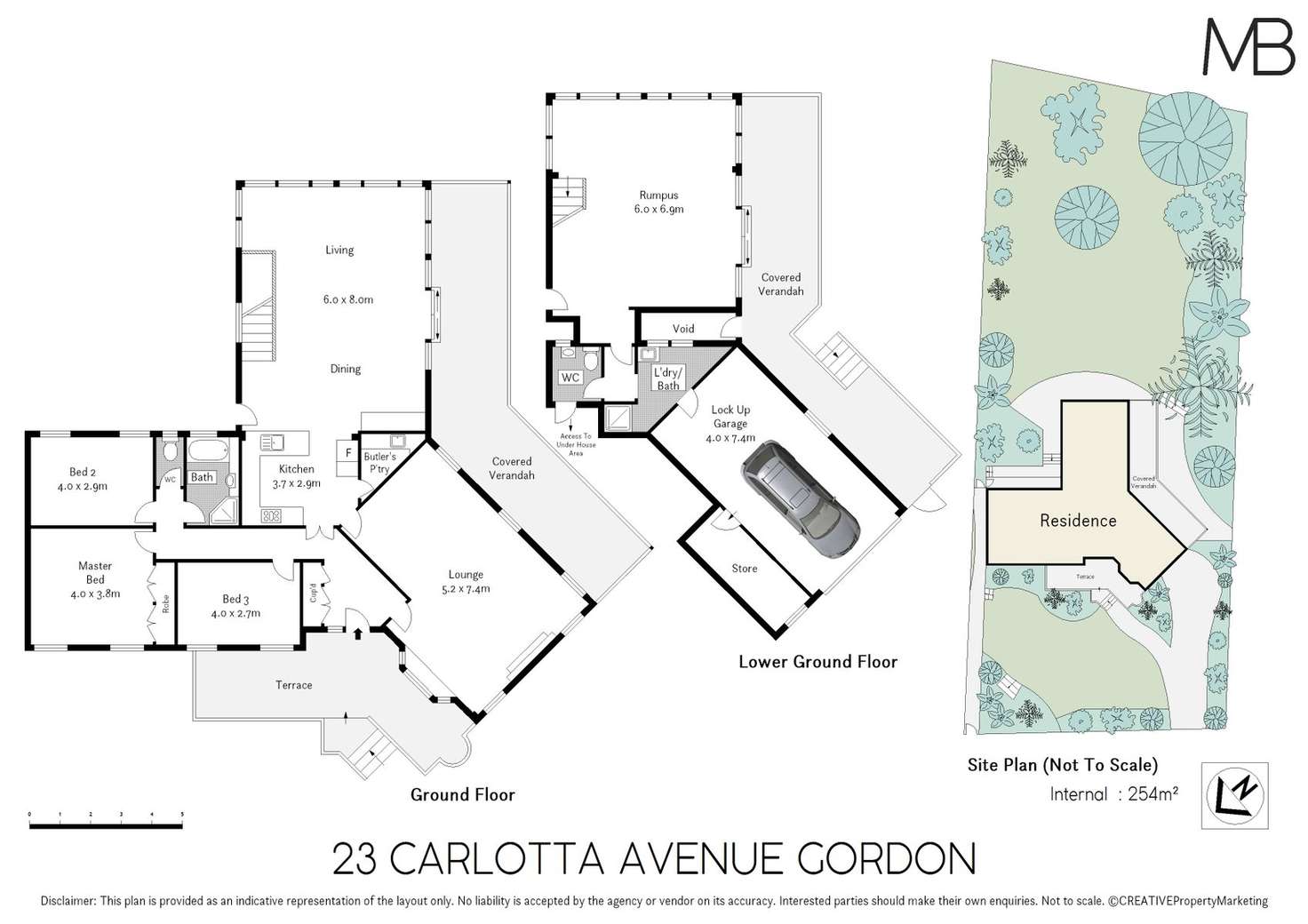 Floorplan of Homely house listing, 23 Carlotta Avenue, Gordon NSW 2072