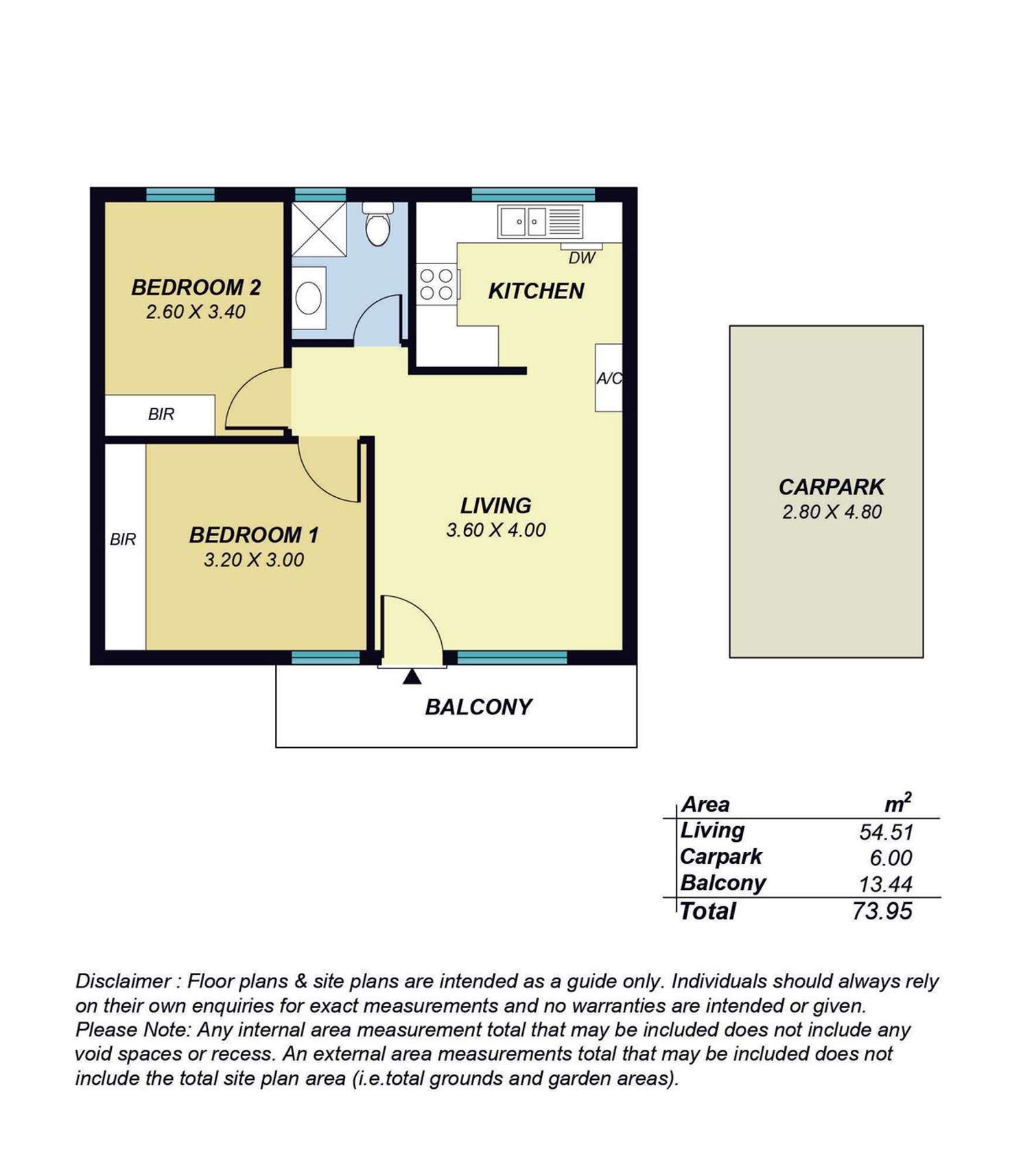 Floorplan of Homely unit listing, 8/50 Adelphi Crescent, Glenelg North SA 5045