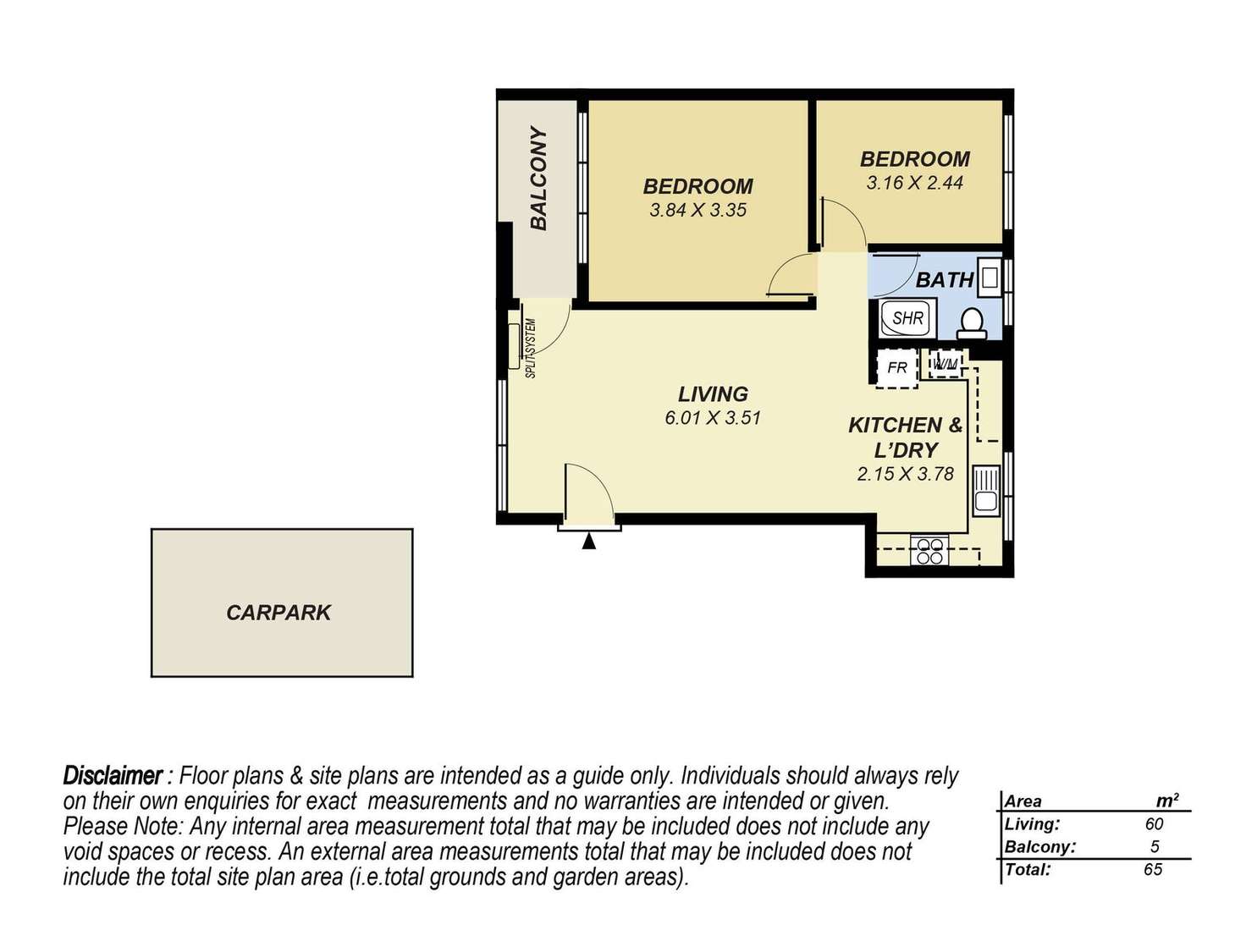 Floorplan of Homely unit listing, 11/1 Ramsgate Street, Glenelg South SA 5045