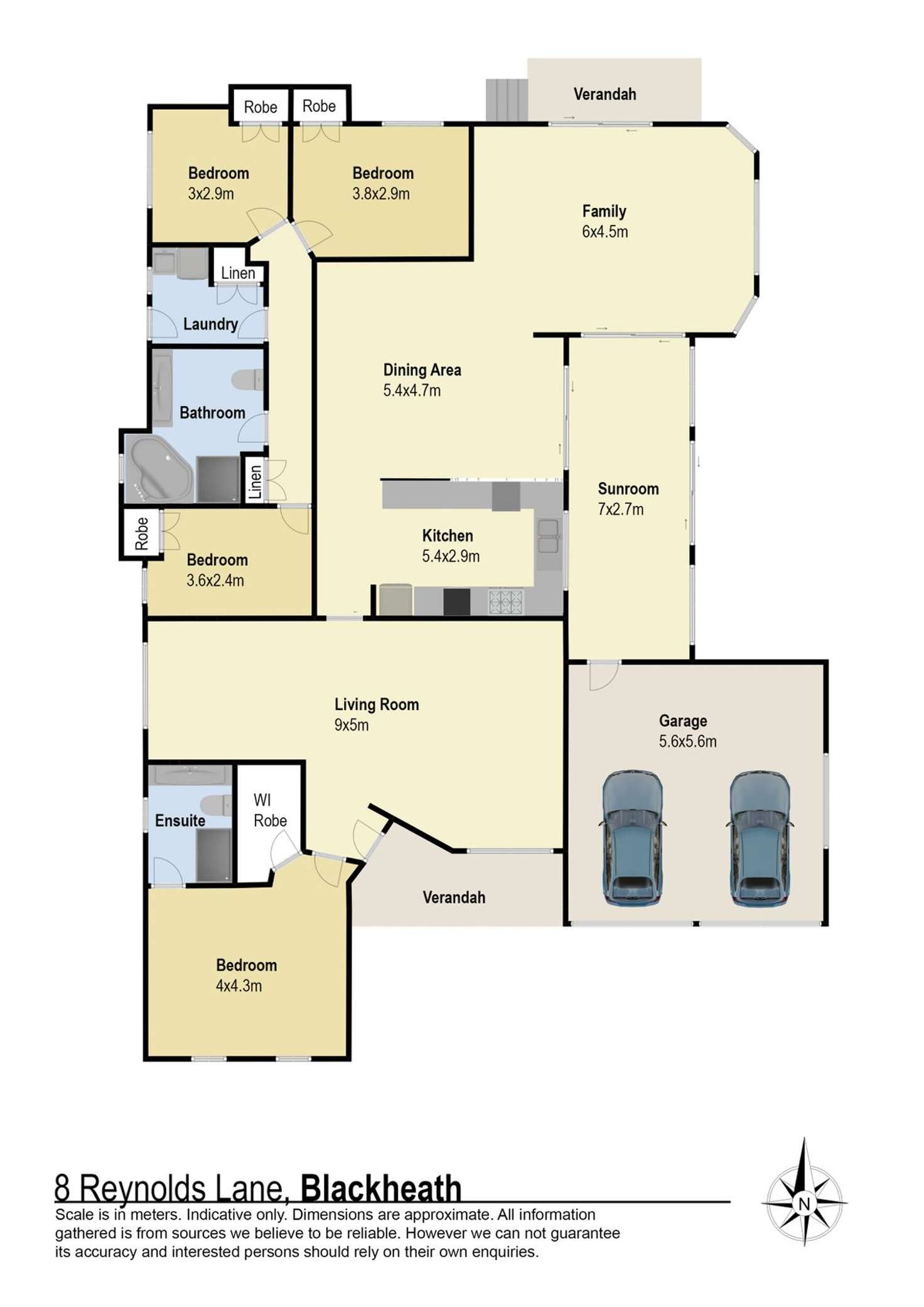 Floorplan of Homely house listing, 8 Reynolds Lane, Blackheath NSW 2785