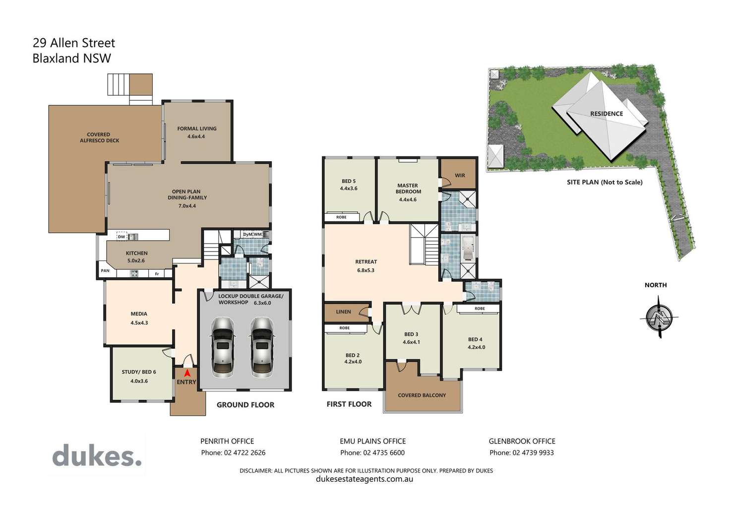 Floorplan of Homely house listing, 29 Allen Street, Blaxland NSW 2774