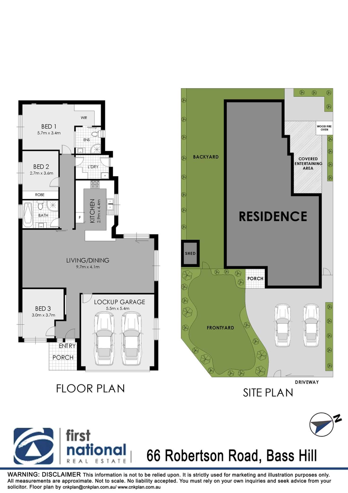 Floorplan of Homely house listing, 66 Robertson Road, Bass Hill NSW 2197