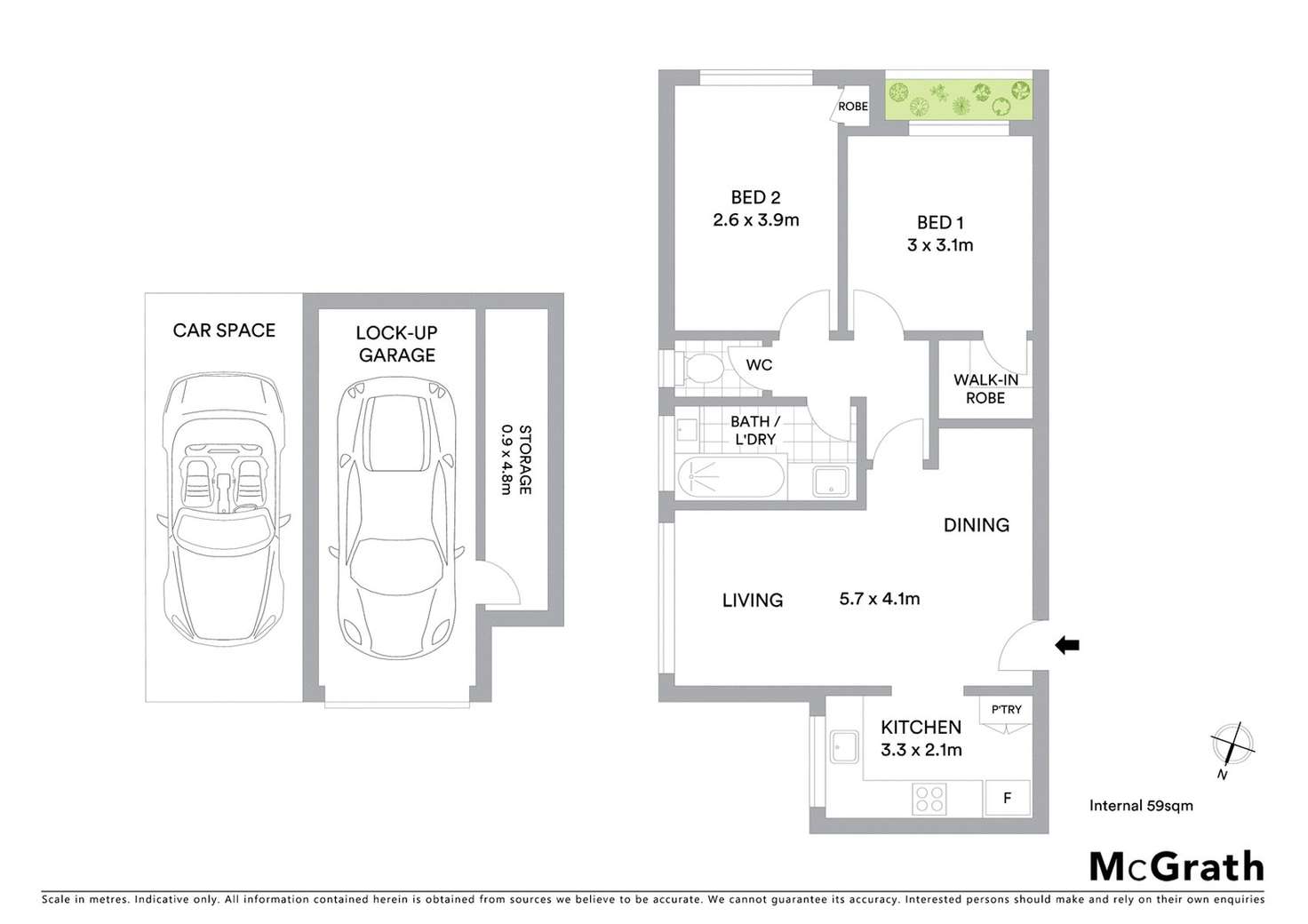 Floorplan of Homely apartment listing, 6/74-76 Thames Street, Box Hill North VIC 3129