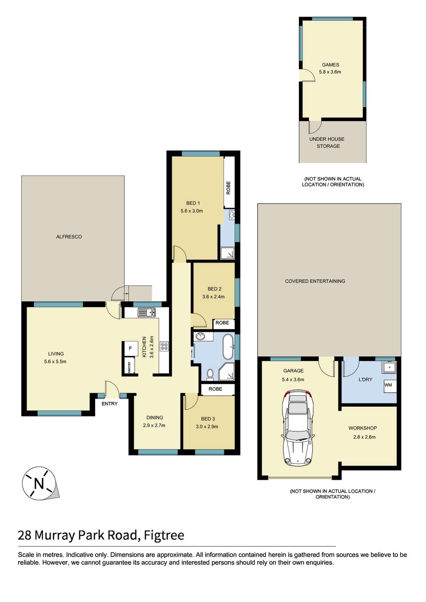 Floorplan of Homely house listing, 28 Murray Park Road, Figtree NSW 2525