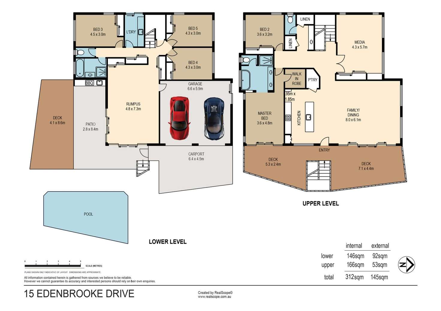 Floorplan of Homely house listing, 15 Edenbrooke Drive, Sinnamon Park QLD 4073