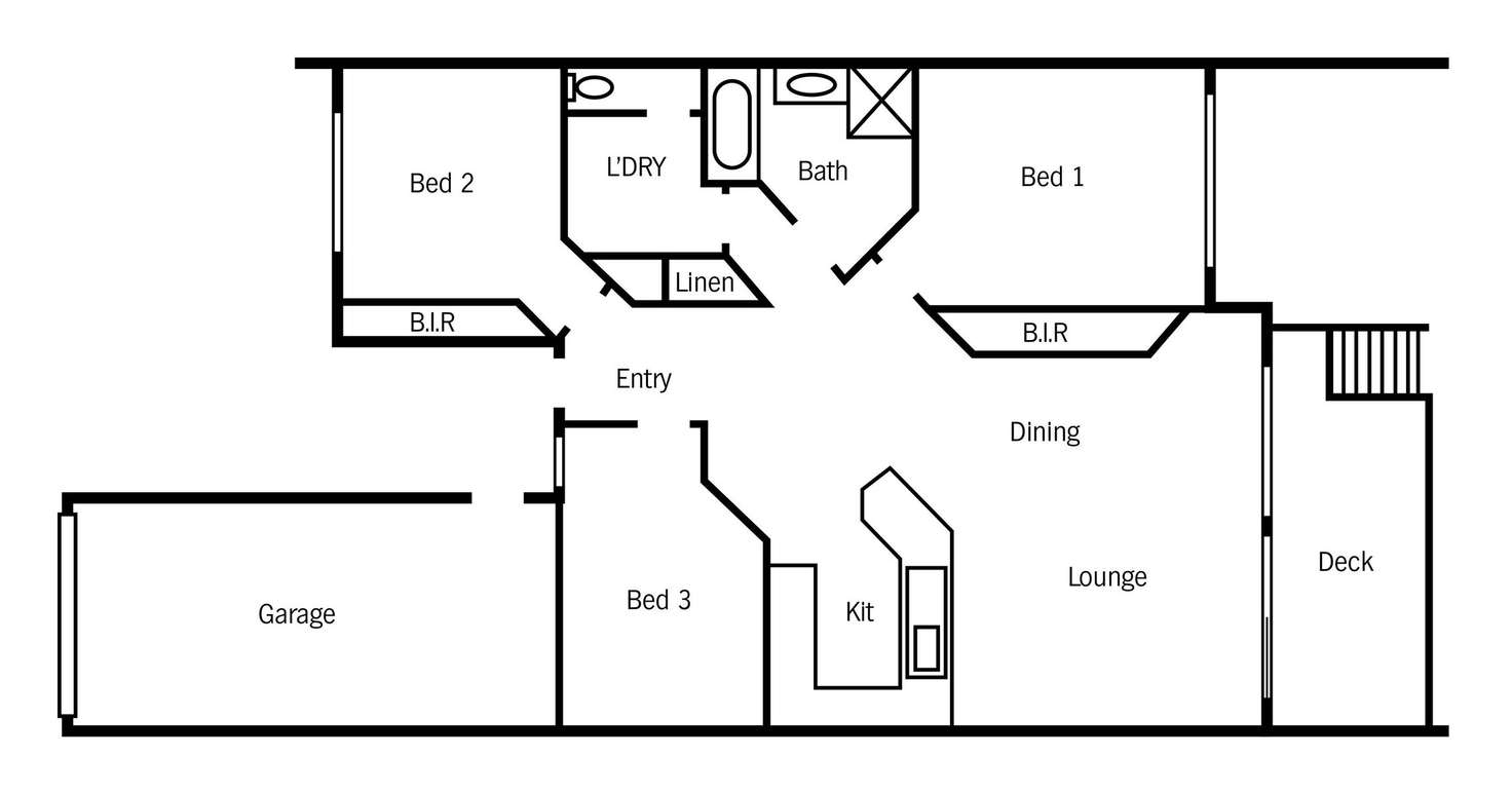 Floorplan of Homely unit listing, 11/11 Togo Place, Gordon ACT 2906