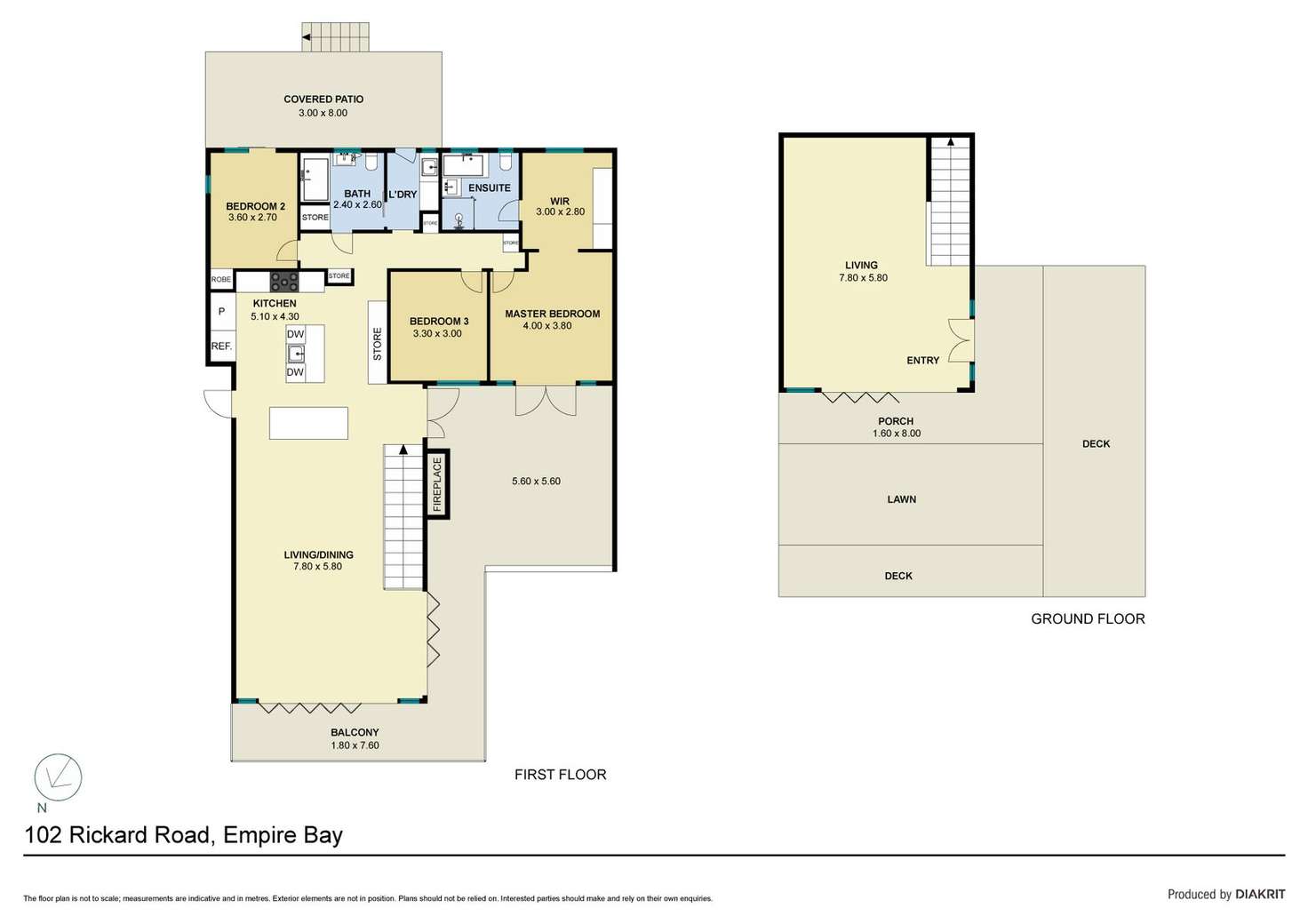 Floorplan of Homely house listing, 102 Rickard Road, Empire Bay NSW 2257