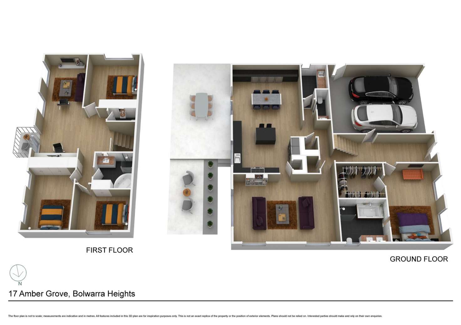 Floorplan of Homely house listing, 17 Amber Grove, Bolwarra Heights NSW 2320