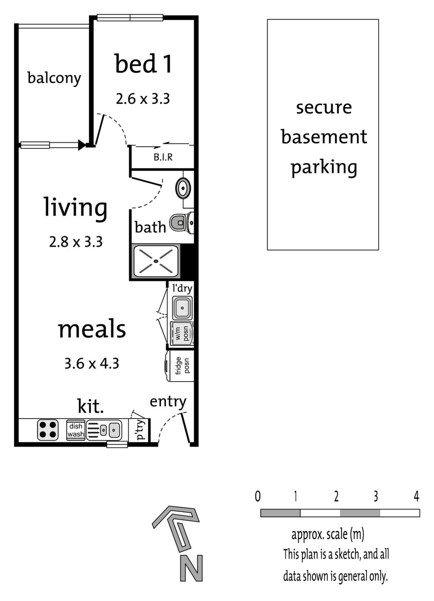 Floorplan of Homely apartment listing, 215/193-195 Springvale Road, Nunawading VIC 3131