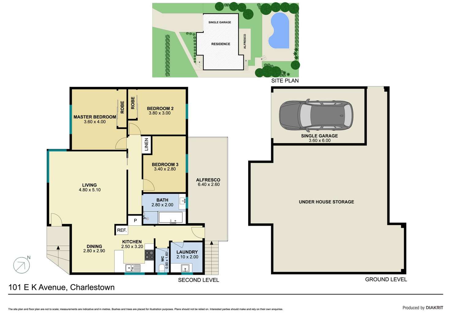 Floorplan of Homely house listing, 101 E K Avenue, Charlestown NSW 2290